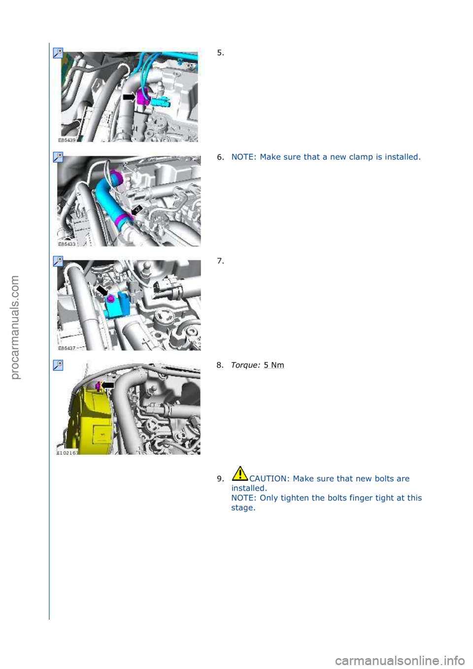 FORD GALAXY 2006  Service Repair Manual 5. \f
6.NOTE:\fM\bke\fsure\fth\bt\f\b\fnew\fcl\bmp\fis\finst\blled.\f
7. \f
8 . T

orque:\b 5\fNm
\f
9. CAUTION:\fM\bke\fsure\fth\bt\fnew\fbolts\f\bre\f
i n

st\blled.\f
NOTE:\fOnly\ftighten\fthe\fbol
