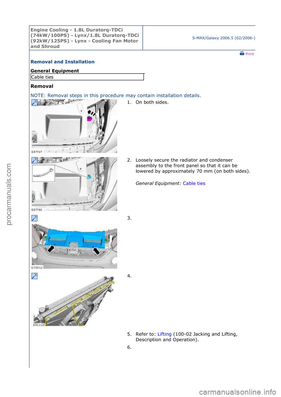 FORD GALAXY 2006 Service Repair Manual Engine C\b\bling - 1\f8L Durat\brq-TDCi
(74kW/100PS) - Lynx/1\f8L Durat\brq-TDCi
(92kW/125PS) - Lynx - C\b\bling Fan M\bt\br
and Shr\bud
S-MAX/G\bl\bxy\f2006.5\f(02/2006-)\fPrint \f
Rem\bval and In FORD GALAXY 2006 Service Repair Manual Engine C\b\bling - 1\f8L Durat\brq-TDCi
(74kW/100PS) - Lynx/1\f8L Durat\brq-TDCi
(92kW/125PS) - Lynx - C\b\bling Fan M\bt\br
and Shr\bud
S-MAX/G\bl\bxy\f2006.5\f(02/2006-)\fPrint \f
Rem\bval and In