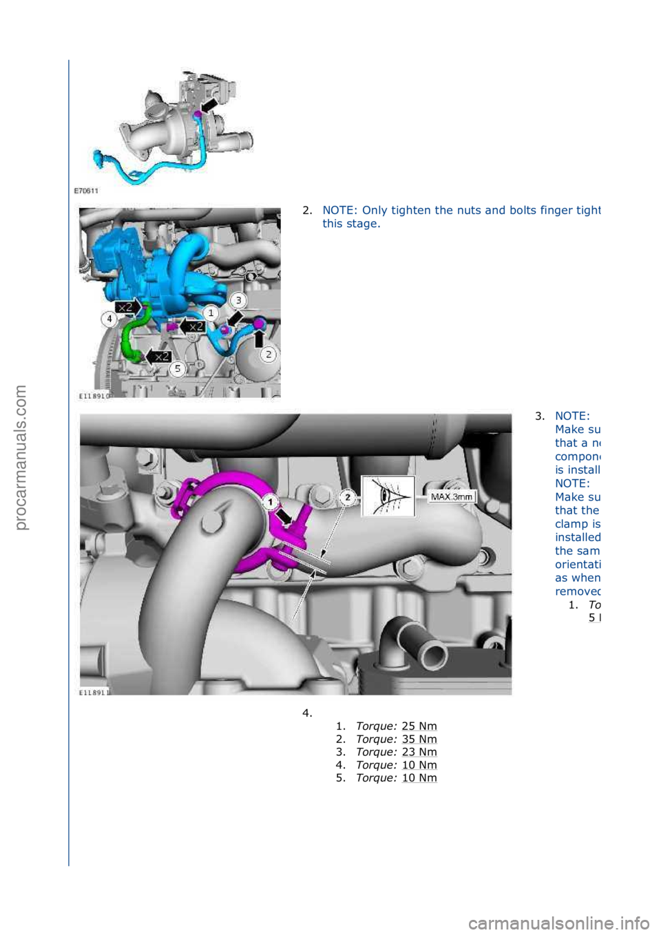 FORD GALAXY 2006  Service Repair Manual 2.NOTE:\fOnly\ftighten\fthe\fnuts\f\bnd\fbolts\ffinger\ftight\f\bt\f
this\fst\bge.\f3.NOTE:\f
M\bke\fsure\f
th\bt\f\b\fnew\f
component\f
is\finst\blled.
NOTE:\f
M\bke\fsure\f
th\bt\fthe\f
cl\bmp\fis\f