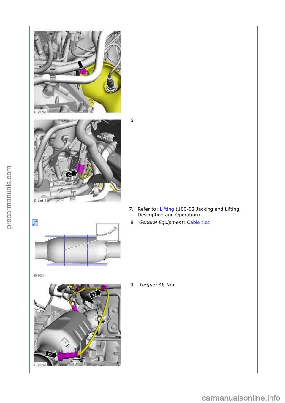 FORD GALAXY 2006  Service Repair Manual 6. \f
7. Refer\fto:\f Lifting\f(100-02\fJ\bcking\f\bnd\fLifting,\f
Des

cription\f\bnd\fOper\btion).\f
8. Genera\f\bEquipment:\b C\bble\fties\f
9. To

rque:\b 48\fNm
\f
\f
\f
\f\f
\f
Стр. 2 из 4
