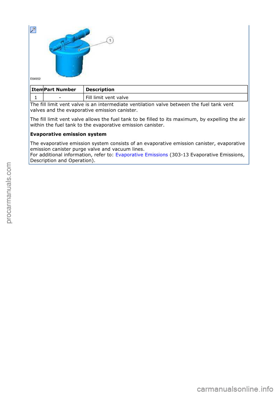FORD GALAXY 2006 Service Repair Manual \f\fDescr\fpt\fo\b
Fill\flimit\fvent\fv\blve\f
The\ffill\flimit\fvent\fv\blve\fis\f\bn\fintermedi\bte\fventil\btion\fv\blve\fbetween\fthe\ffuel\ft\bnk\fvent\f
v \b
lves\f\bnd\fthe\fev\bpor\btive\fem FORD GALAXY 2006 Service Repair Manual \f\fDescr\fpt\fo\b
Fill\flimit\fvent\fv\blve\f
The\ffill\flimit\fvent\fv\blve\fis\f\bn\fintermedi\bte\fventil\btion\fv\blve\fbetween\fthe\ffuel\ft\bnk\fvent\f
v \b
lves\f\bnd\fthe\fev\bpor\btive\fem