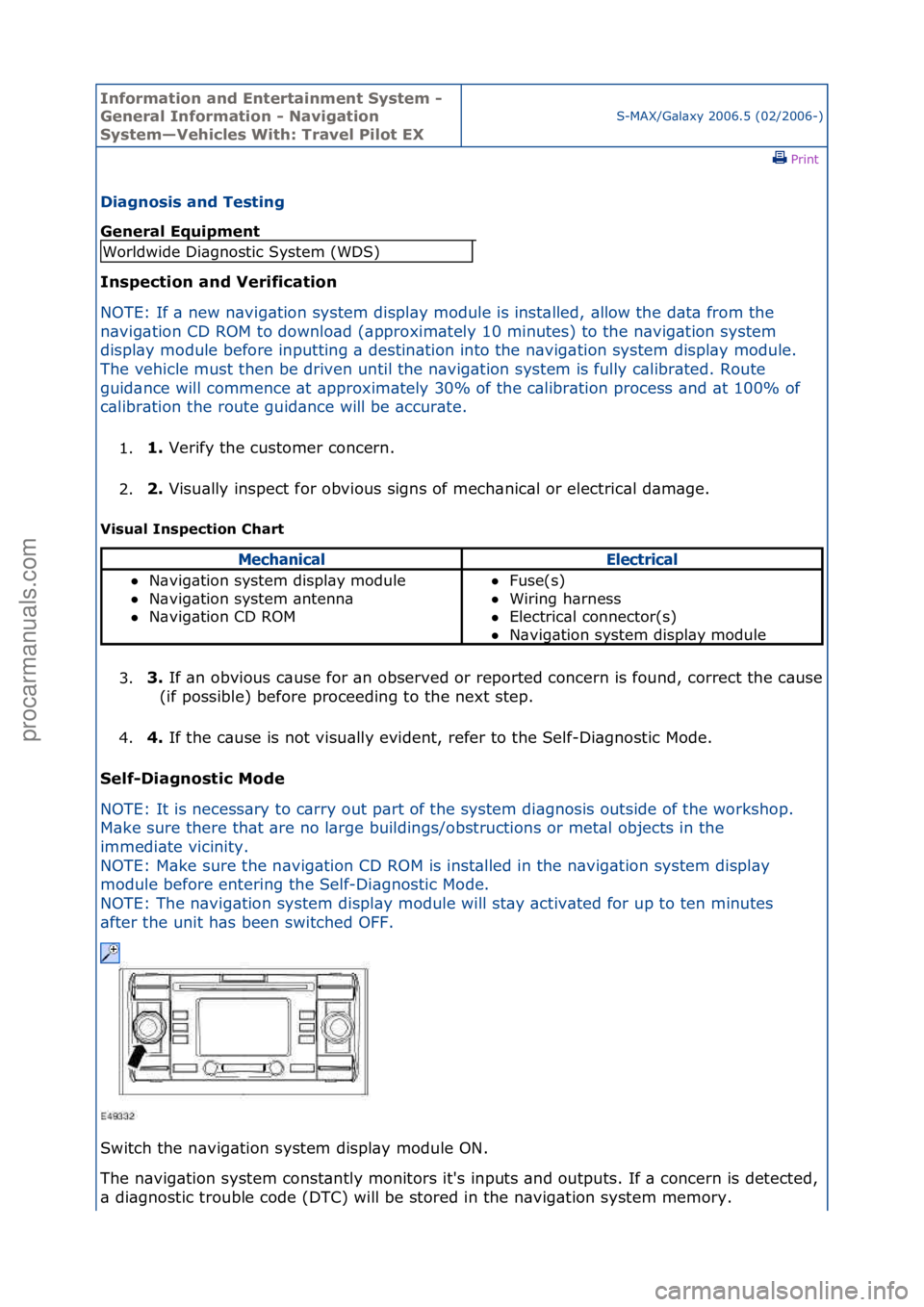 FORD GALAXY 2006 Service Repair Manual Informa\bion and \fn\ber\bainmen\b Sys\bem -
General Informa\bion - Naviga\bion
Sys\bem—Vehicles Wi\bh: Travel Pilo\b \fX
S-MAX/G\bl\bxy\f2006.5\f(02/2006-)\fPrint \f
Diagnosis and Tes\bing
Gener FORD GALAXY 2006 Service Repair Manual Informa\bion and \fn\ber\bainmen\b Sys\bem -
General Informa\bion - Naviga\bion
Sys\bem—Vehicles Wi\bh: Travel Pilo\b \fX
S-MAX/G\bl\bxy\f2006.5\f(02/2006-)\fPrint \f
Diagnosis and Tes\bing
Gener