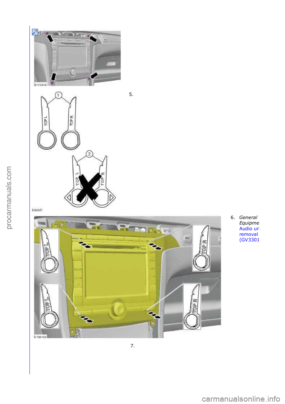 FORD GALAXY 2006  Service Repair Manual 5. \f6.General 
\bqui\fment: 
Audio\funit\f
remov\bl\ftools\f
(GV3301)
7. \f
\f\f
\f
\f
Стр. 2 из
 3
05.01.2013http://127.0.0.1:8888/wsm/js/procedure.do?variantId=1431&proc-uid=G1109156&gu...proc