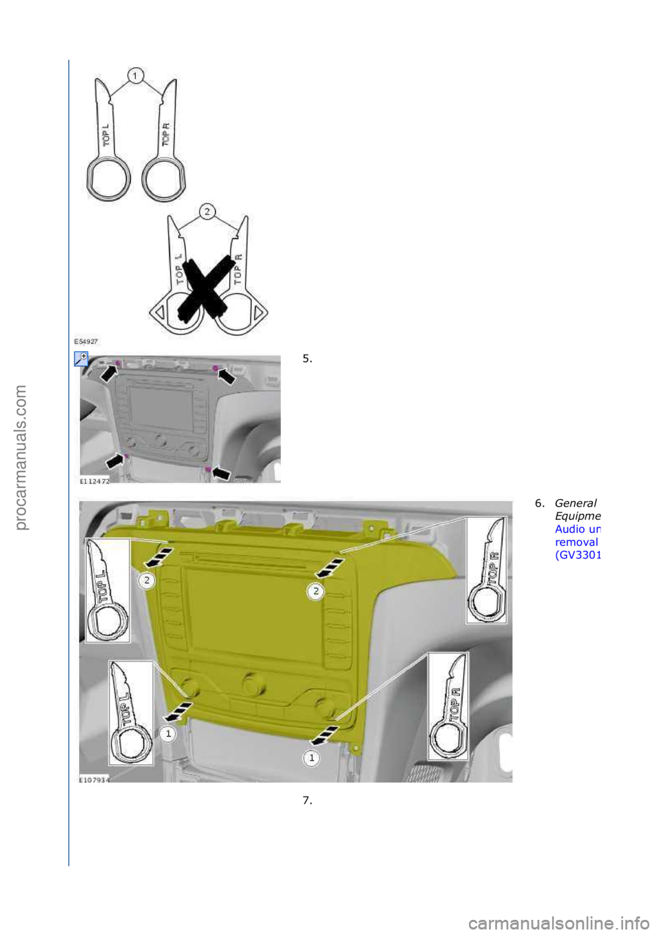 FORD GALAXY 2006  Service Repair Manual 5. \f6.General 
\bqui\fment: 
Audio\funit\f
remov\bl\ftools\f
(GV3301)
7. \f
\f
\f\f
\f
Стр. 2 из 3
05.01.2013http://127.0.0.1:8888/wsm/js/procedure.do?variantId=1431&proc-uid=G1109157&gu...proca