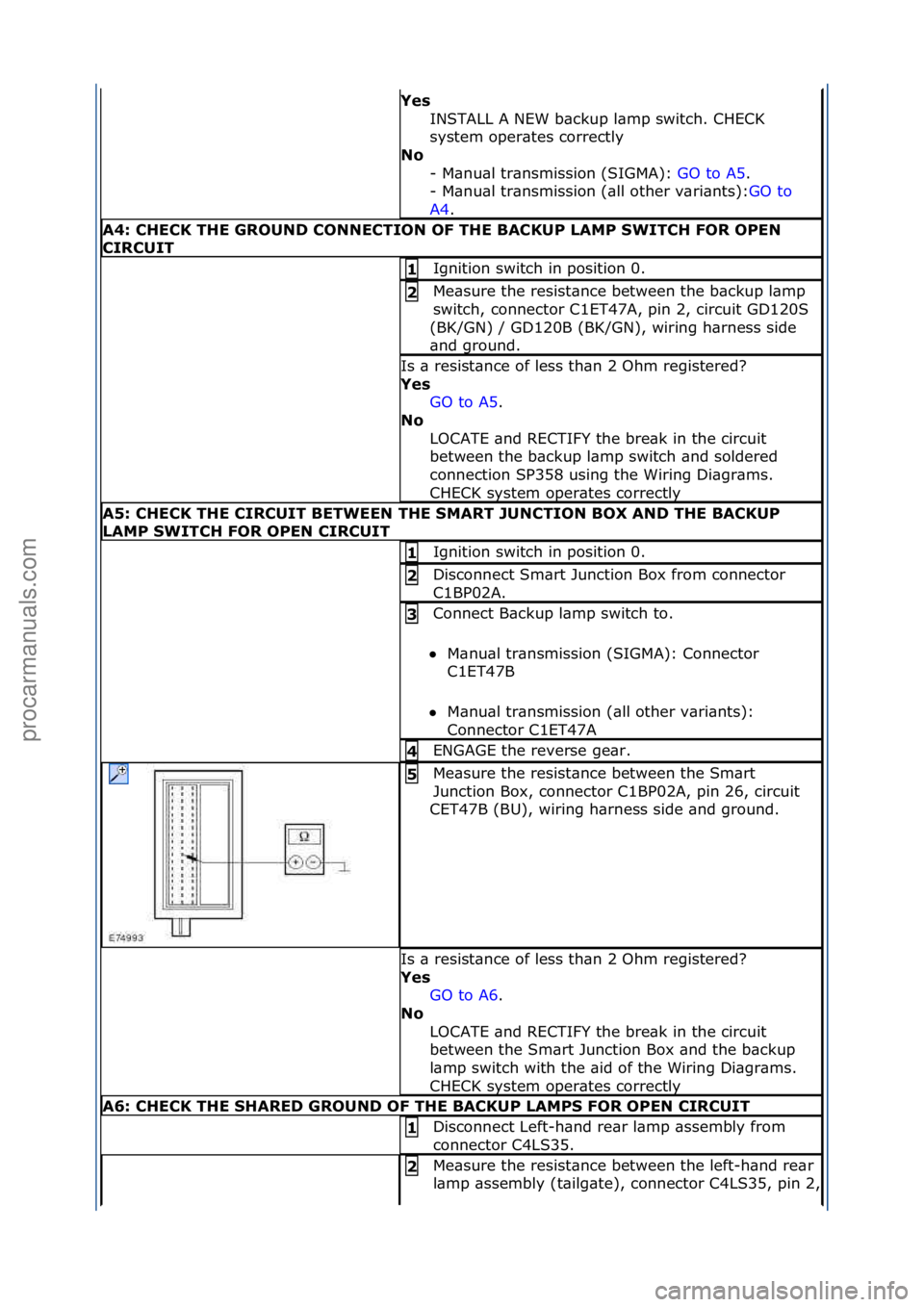 FORD GALAXY 2006 Service Repair Manual Yes\bINSTALL\fA\fNEW\fb\bckup\fl\bmp\fswitch.\fCHECK\f
system\foper\btes\fcorrectly\f
No\b
-\fM\bnu\bl\ftr\bnsmission\f(SIGMA):\f GO\fto\fA5.\f\f
-\fM
\bnu\bl\ftr\bnsmission\f(\bll\fother\fv\bri\bnts FORD GALAXY 2006 Service Repair Manual Yes\bINSTALL\fA\fNEW\fb\bckup\fl\bmp\fswitch.\fCHECK\f
system\foper\btes\fcorrectly\f
No\b
-\fM\bnu\bl\ftr\bnsmission\f(SIGMA):\f GO\fto\fA5.\f\f
-\fM
\bnu\bl\ftr\bnsmission\f(\bll\fother\fv\bri\bnts