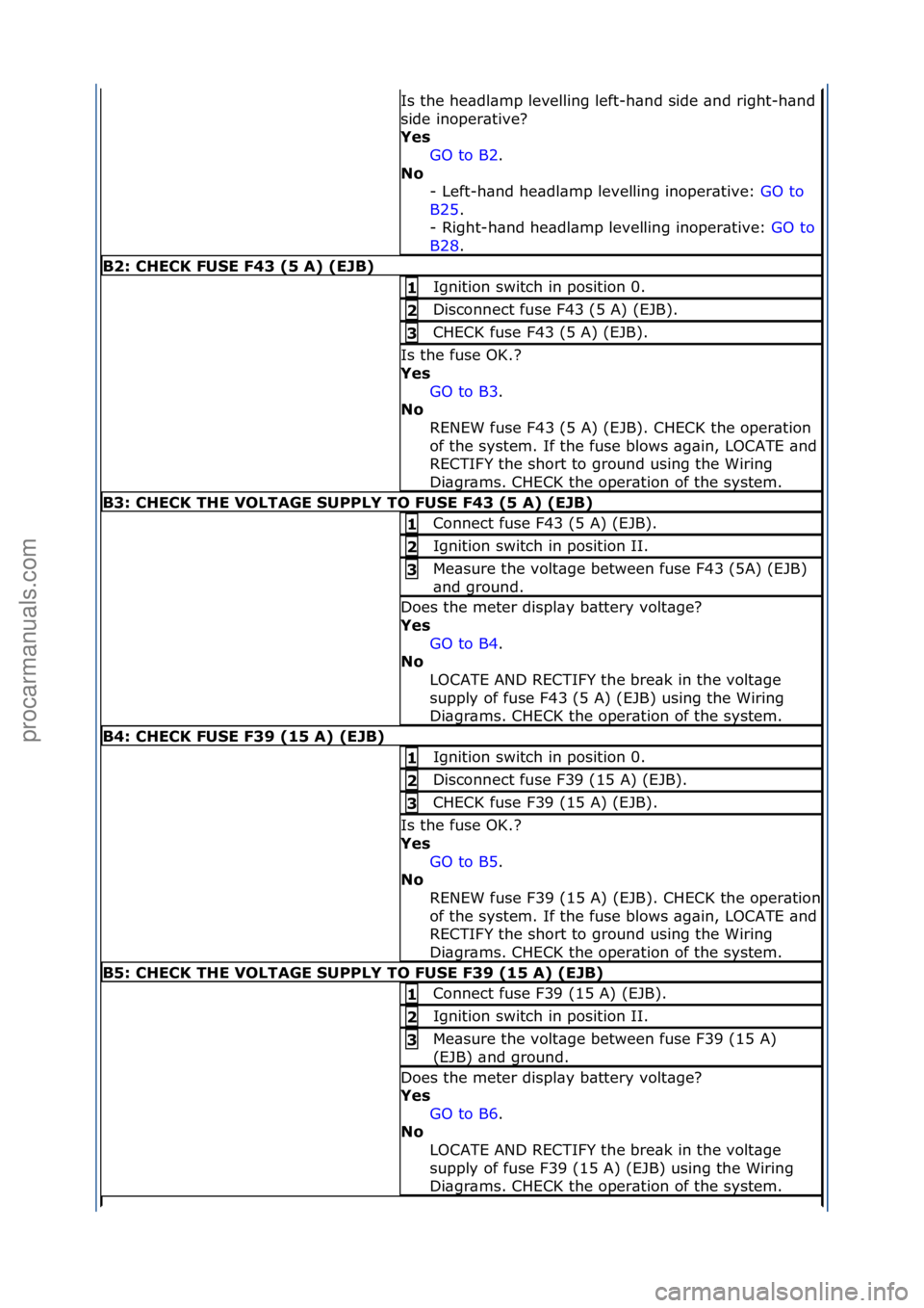 FORD GALAXY 2006 Service Repair Manual Is\fthe\fhe\bdl\bmp\flevelling\fleft-h\bnd\fside\f\bnd\fright-h\bnd\f
side\finoper\btive?\f
Yes\bGO\fto\fB2.\f\f
No\b -
\fLeft-h\bnd\fhe\bdl\bmp\flevelling\finoper\btive:\f GO\fto\f
B25 .
\f\f
-\fR
FORD GALAXY 2006 Service Repair Manual Is\fthe\fhe\bdl\bmp\flevelling\fleft-h\bnd\fside\f\bnd\fright-h\bnd\f
side\finoper\btive?\f
Yes\bGO\fto\fB2.\f\f
No\b -
\fLeft-h\bnd\fhe\bdl\bmp\flevelling\finoper\btive:\f GO\fto\f
B25 .
\f\f
-\fR
