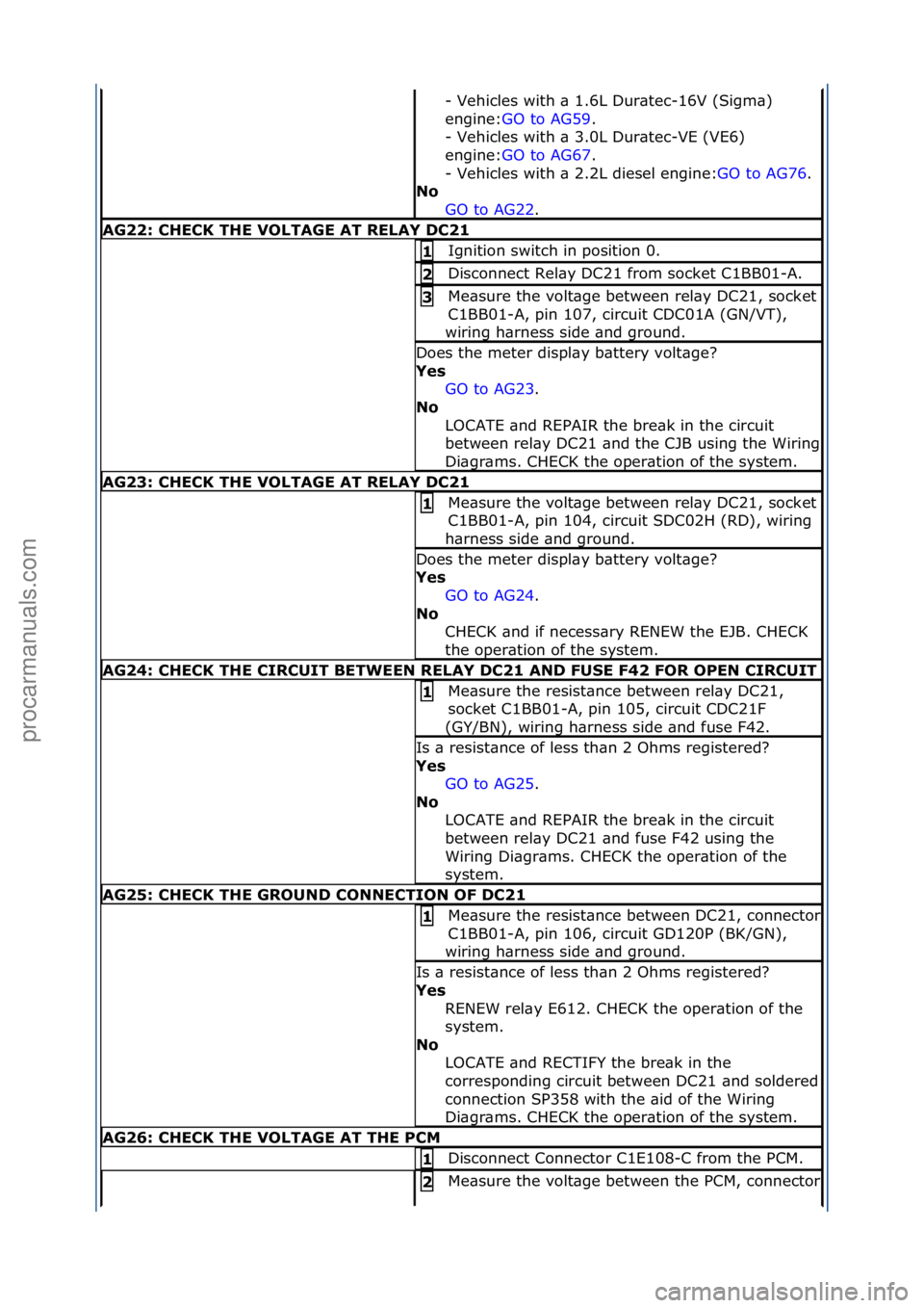FORD GALAXY 2006 Service Repair Manual -\fVehicles\fwith\f\b\f1.6L\fDur\btec-16V\f(Sigm\b)\f
engine:GO\fto\fAG59 .\f\f
-\fV
ehicles\fwith\f\b\f3.0L\fDur\btec-VE\f(VE6)\f
engine: GO\fto\fAG67 .\f\f
-\fV
ehicles\fwith\f\b\f2.2L\fdiesel\fen FORD GALAXY 2006 Service Repair Manual -\fVehicles\fwith\f\b\f1.6L\fDur\btec-16V\f(Sigm\b)\f
engine:GO\fto\fAG59 .\f\f
-\fV
ehicles\fwith\f\b\f3.0L\fDur\btec-VE\f(VE6)\f
engine: GO\fto\fAG67 .\f\f
-\fV
ehicles\fwith\f\b\f2.2L\fdiesel\fen
