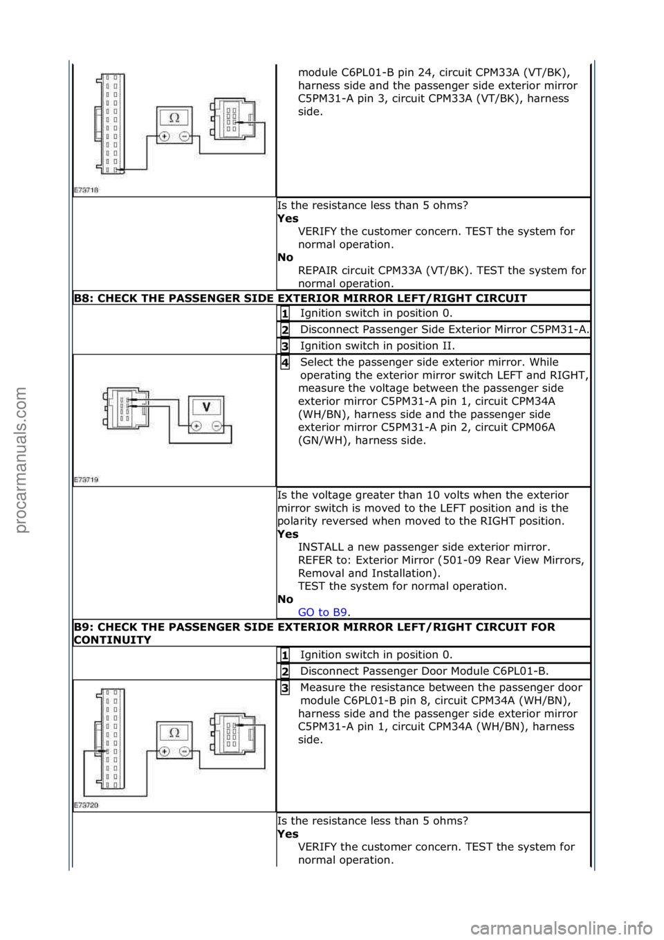 FORD GALAXY 2006  Service Repair Manual module\fC6PL01-B\fpin\f24,\fcircuit\fCPM33A\f(VT/BK),\f
h\brness\fside\f\bnd\fthe\fp\bssenger\fside\fexterior\fmirror\f
C5PM31-A\fpin\f3,\fcircuit\fCPM33A\f(VT/BK),\fh\brness\f
side.\f
Is\fthe\fresist
