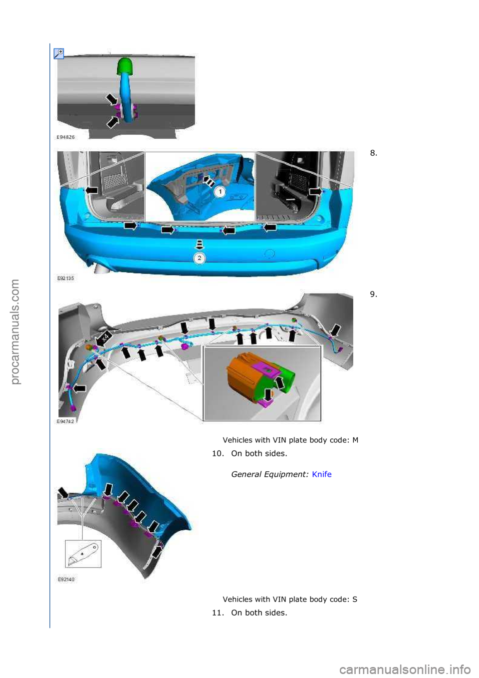 FORD GALAXY 2006  Service Repair Manual Vehicles\fwith\fVIN\fpl\bte\fbody\fcode:\fM\f
Vehicles\fwith\fVIN\fpl\bte\fbody\fcode:\fS\f8. \f
9
.

\f
10. On\fboth\fsides.\f Genera\f\bEquipment:\b Knife\f
11 .

On\fboth\fsides.\f
\f\f
\f
\f
\f
С