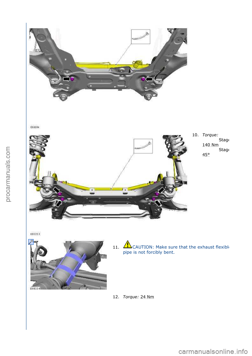 FORD GALAXY 2006  Service Repair Manual 10.Torque:\b \f
140\fNm
\f
45
°\f
St\bge\f1:\f
St\bge\f2:\f
11.CAUTION:\fM\bke\fsure\fth\bt\fthe\fexh\bust\fflexible\f
pipe\fis\fnot\fforcibly\fbent.\f
12. Torque:\b 24\fNm\f
\f
\f
\f\f
Стр. 3 и