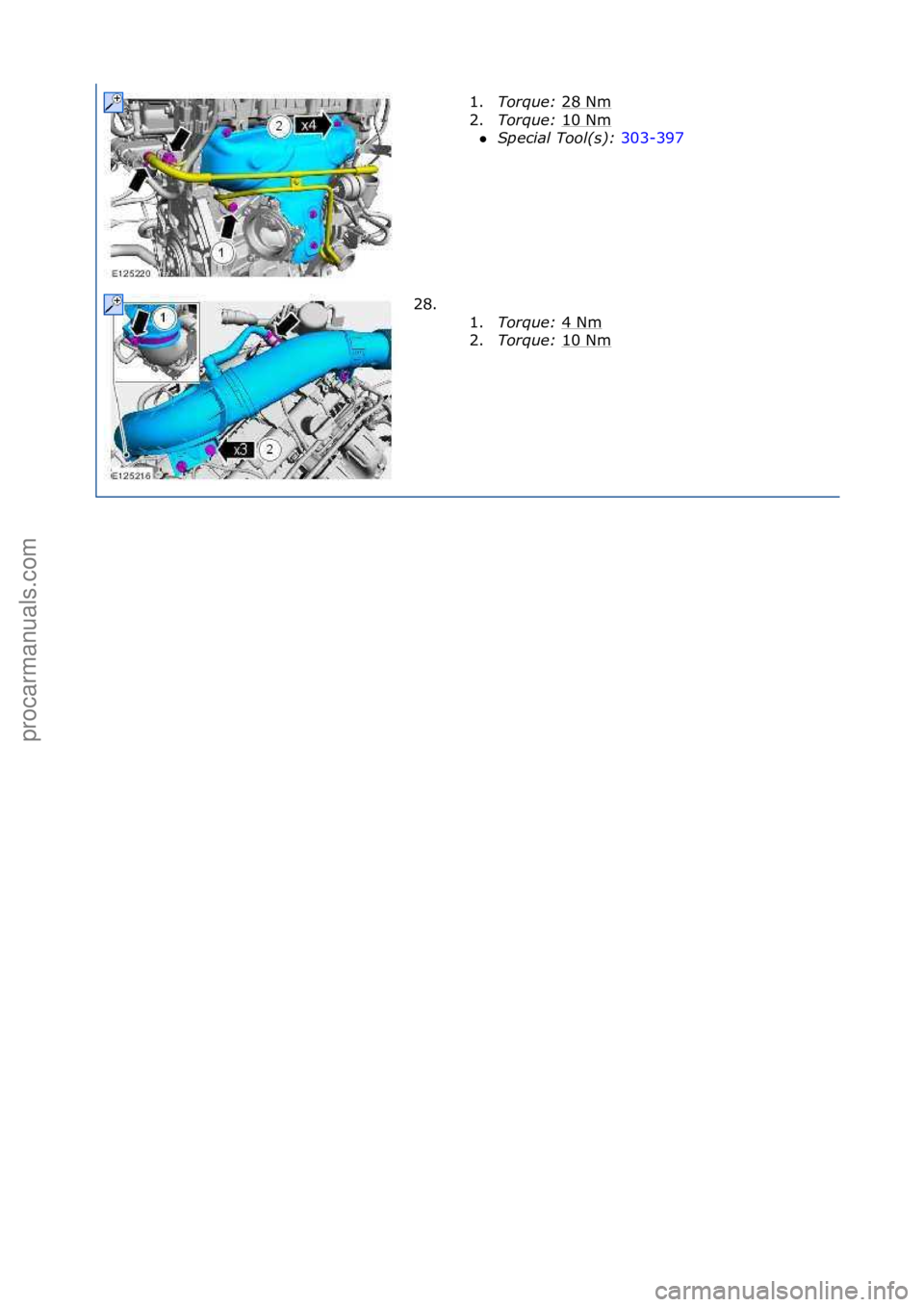 FORD GALAXY 2006  Service Repair Manual 1.Torque:\b 28\fNm\f
2. Torque:\b 10\fNm
\f
 Special\bTool(\f):\b 30
 3-397\f
28.
\f\f 1. Torque:\b 4\fNm
\f
2. Torque:\b 10\fNm
\f
\f\f
\f\f
Стр. 8 из
 8
05.01.2013http://127.0.0.1:8888/wsm/js/
