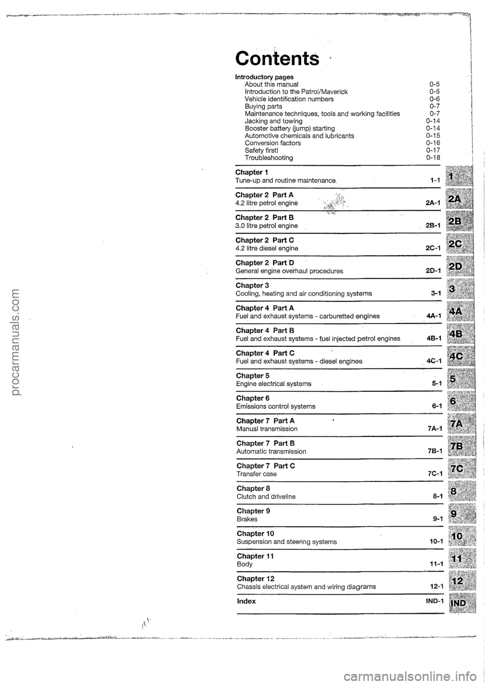 FORD MAVERICK 1988  Service Repair Manual 