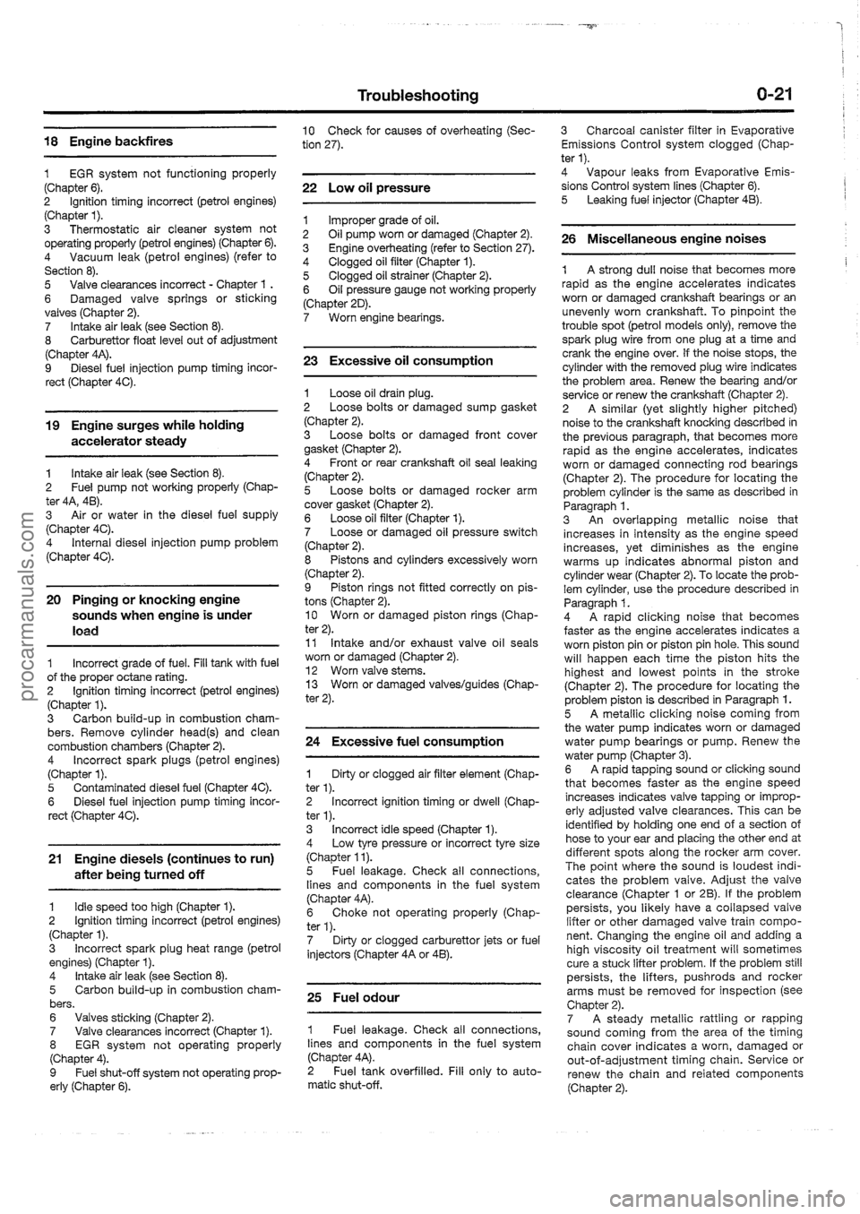FORD MAVERICK 1988 Service User Guide procarmanuals.com FORD MAVERICK 1988 Service User Guide procarmanuals.com