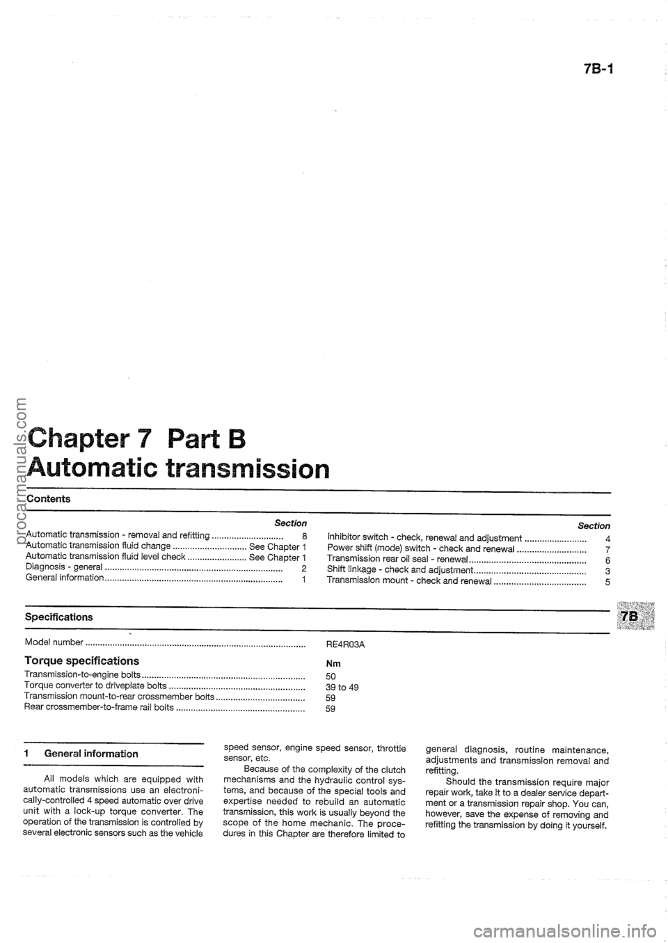 FORD MAVERICK 1988 Service Repair Manual procarmanuals.com FORD MAVERICK 1988 Service Repair Manual procarmanuals.com