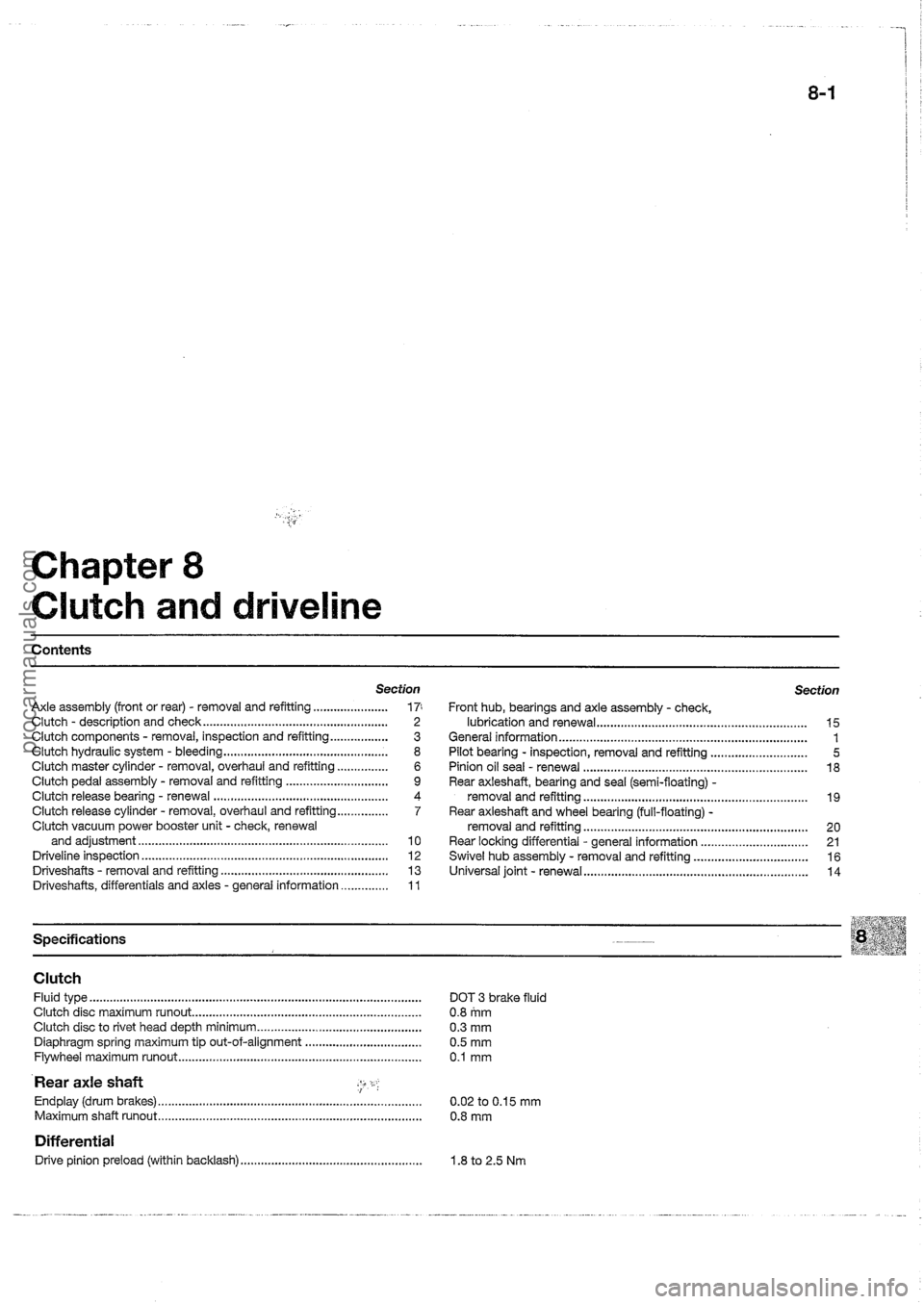 FORD MAVERICK 1988 Service Repair Manual procarmanuals.com FORD MAVERICK 1988 Service Repair Manual procarmanuals.com