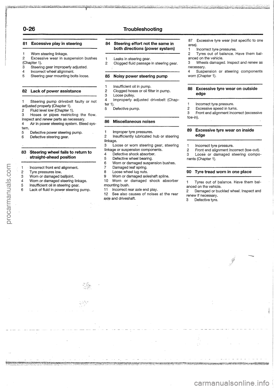 FORD MAVERICK 1988 Service Owners Manual procarmanuals.com FORD MAVERICK 1988 Service Owners Manual procarmanuals.com
