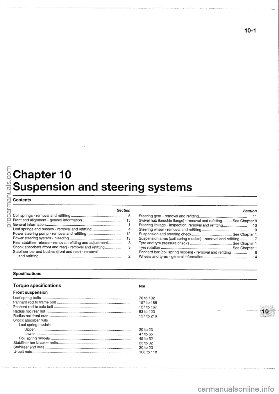 FORD MAVERICK 1988 Service Repair Manual procarmanuals.com FORD MAVERICK 1988 Service Repair Manual procarmanuals.com
