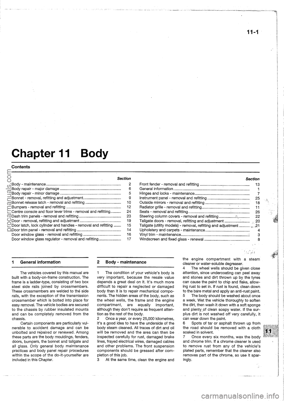 FORD MAVERICK 1988 Service Repair Manual procarmanuals.com FORD MAVERICK 1988 Service Repair Manual procarmanuals.com