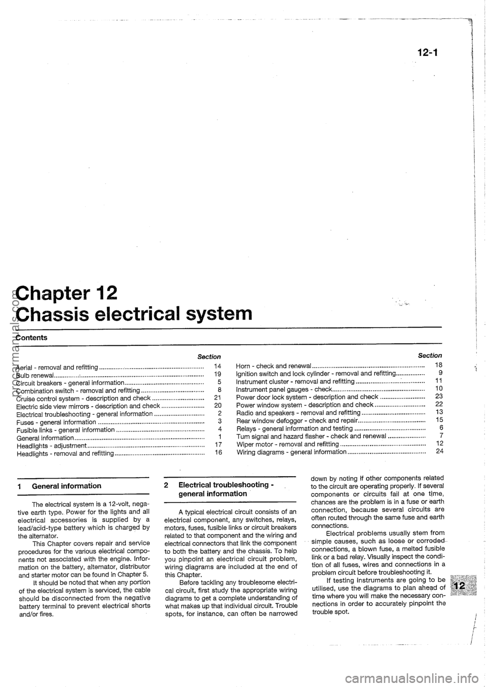 FORD MAVERICK 1988 Service Repair Manual procarmanuals.com FORD MAVERICK 1988 Service Repair Manual procarmanuals.com