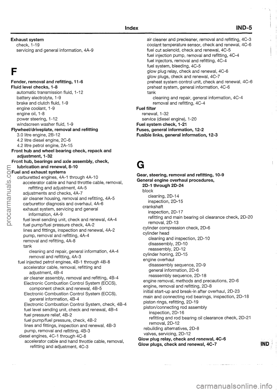 FORD MAVERICK 1988 Service Repair Manual procarmanuals.com FORD MAVERICK 1988 Service Repair Manual procarmanuals.com
