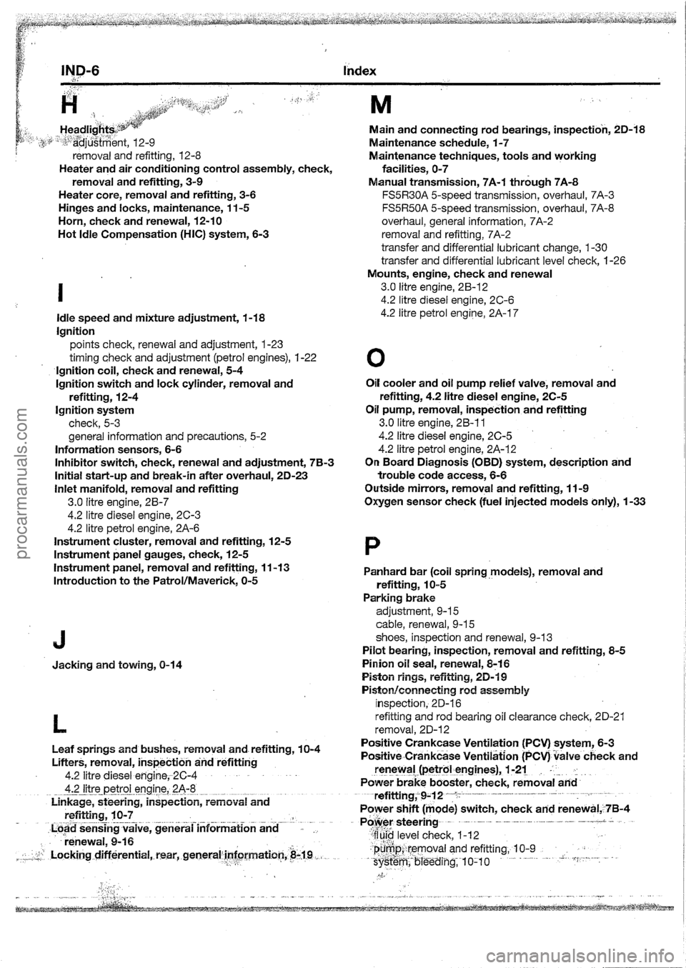 FORD MAVERICK 1988 Service Repair Manual procarmanuals.com FORD MAVERICK 1988 Service Repair Manual procarmanuals.com