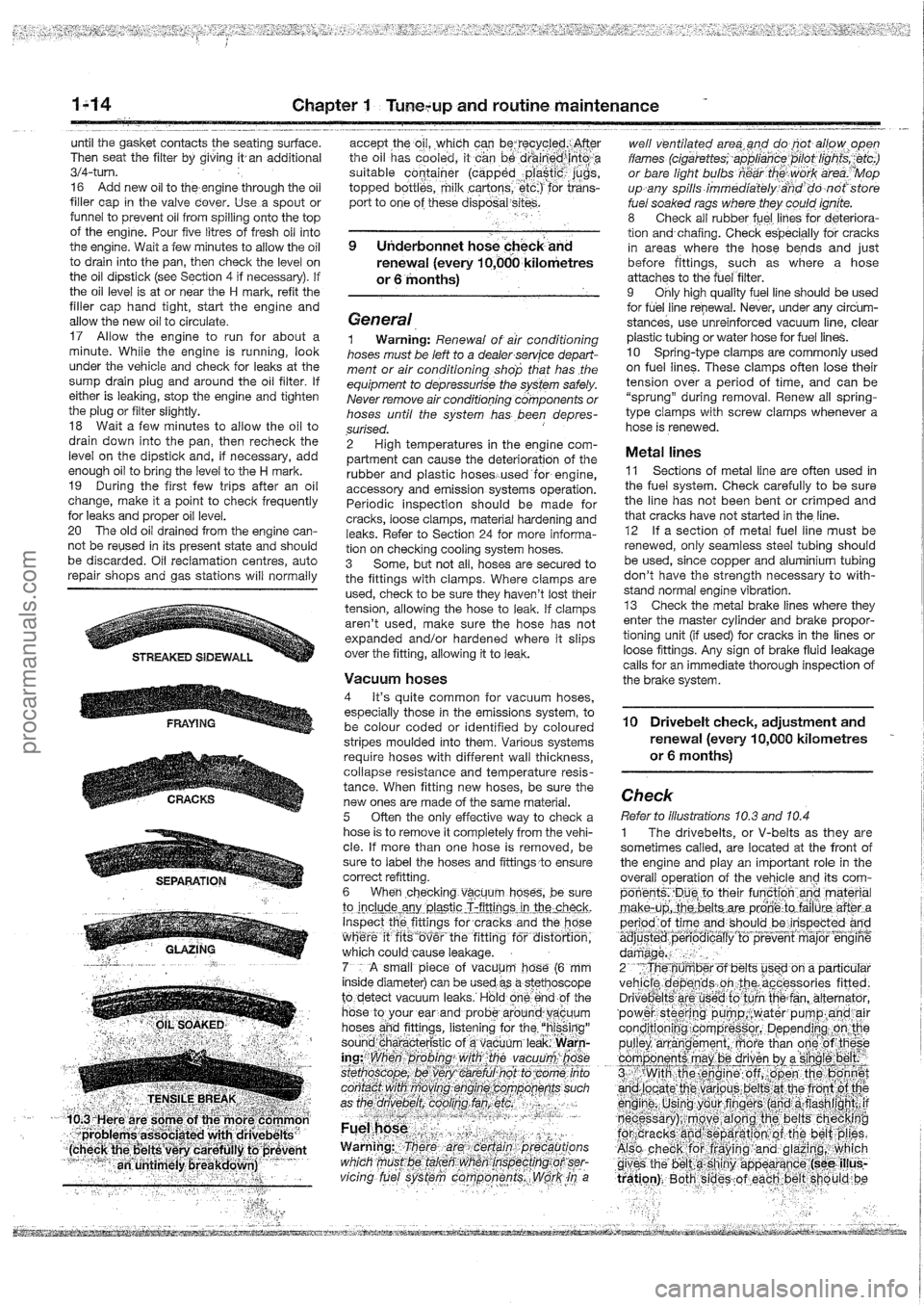 FORD MAVERICK 1988  Service Owners Guide procarmanuals.com 