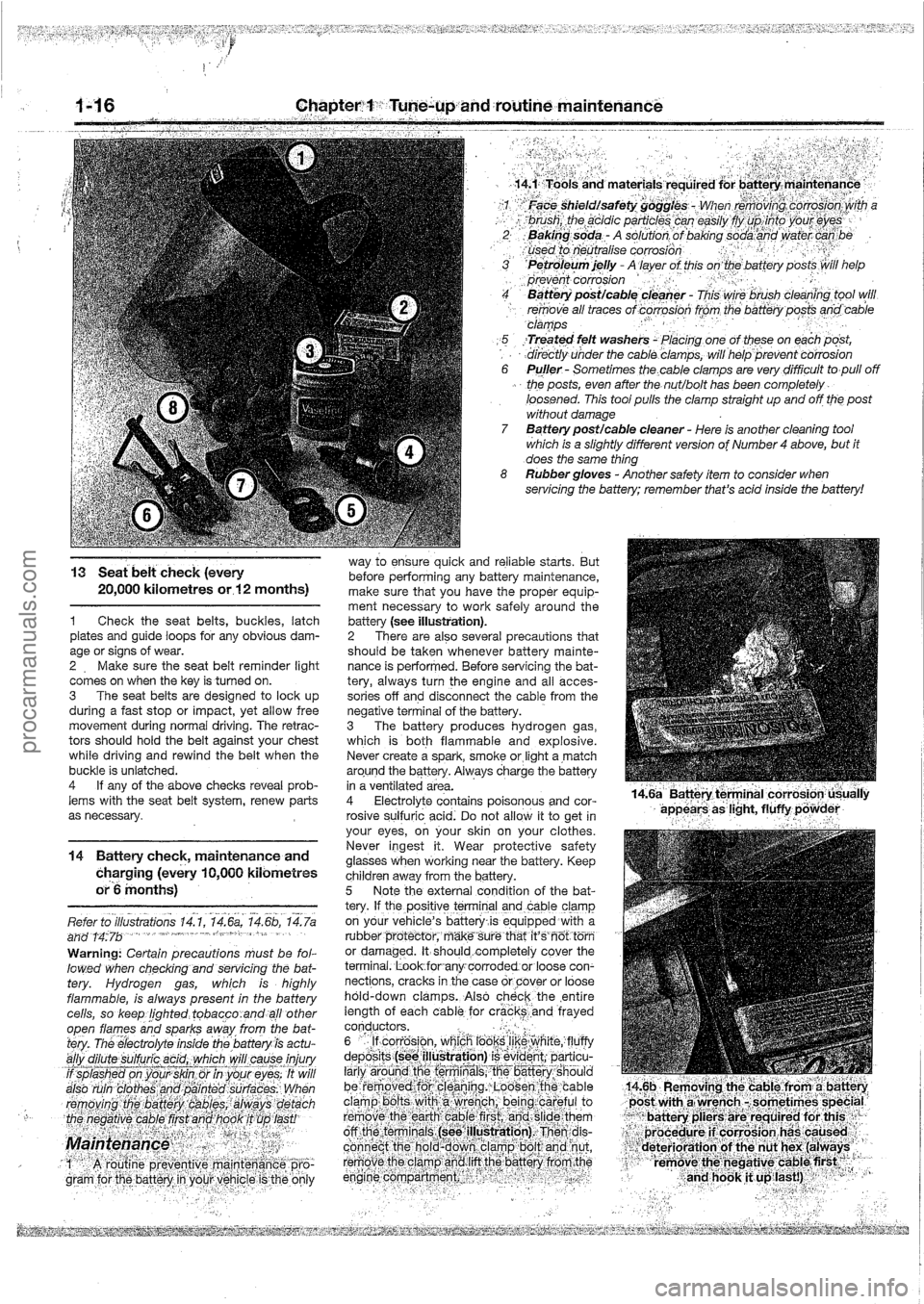 FORD MAVERICK 1988  Service Owners Guide procarmanuals.com 