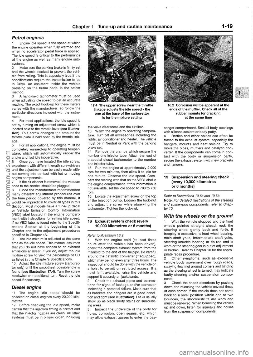 FORD MAVERICK 1988  Service Service Manual procarmanuals.com 