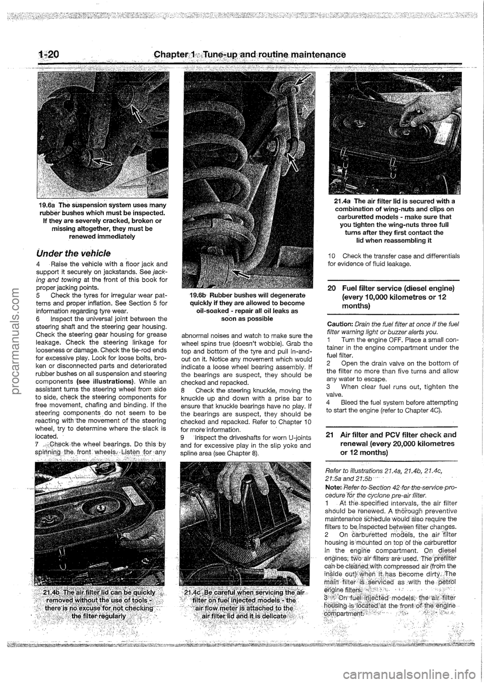 FORD MAVERICK 1988  Service Service Manual procarmanuals.com 