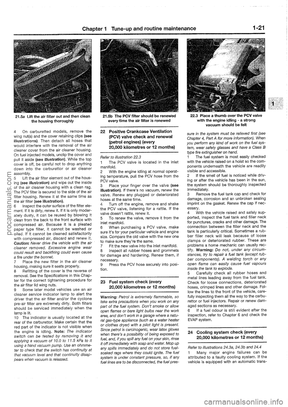 FORD MAVERICK 1988  Service Service Manual procarmanuals.com 