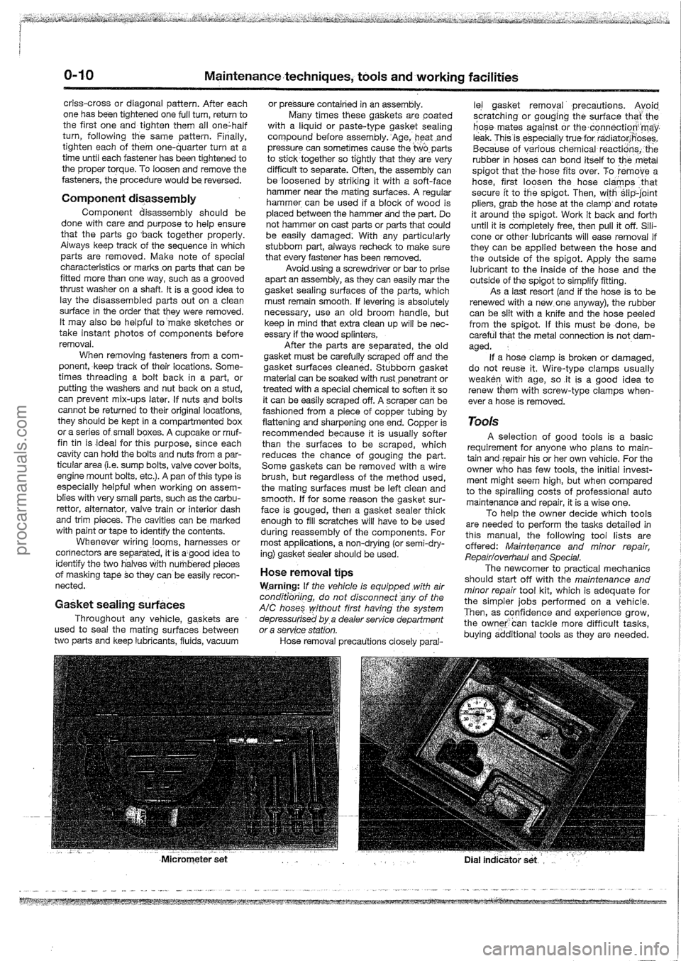 FORD MAVERICK 1988  Service Repair Manual procarmanuals.com 