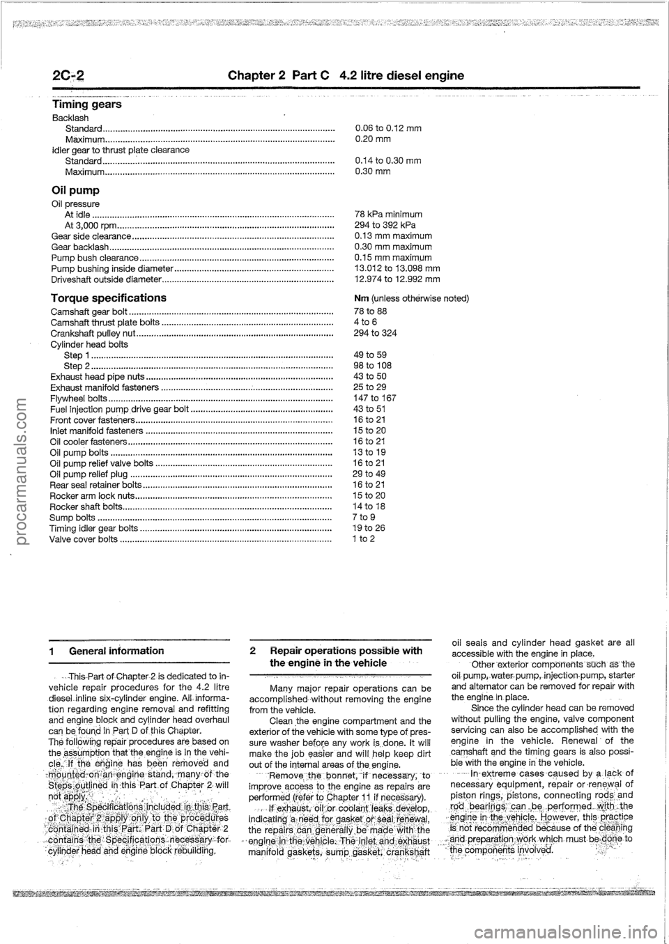 FORD MAVERICK 1988 Service Manual Online procarmanuals.com FORD MAVERICK 1988 Service Manual Online procarmanuals.com