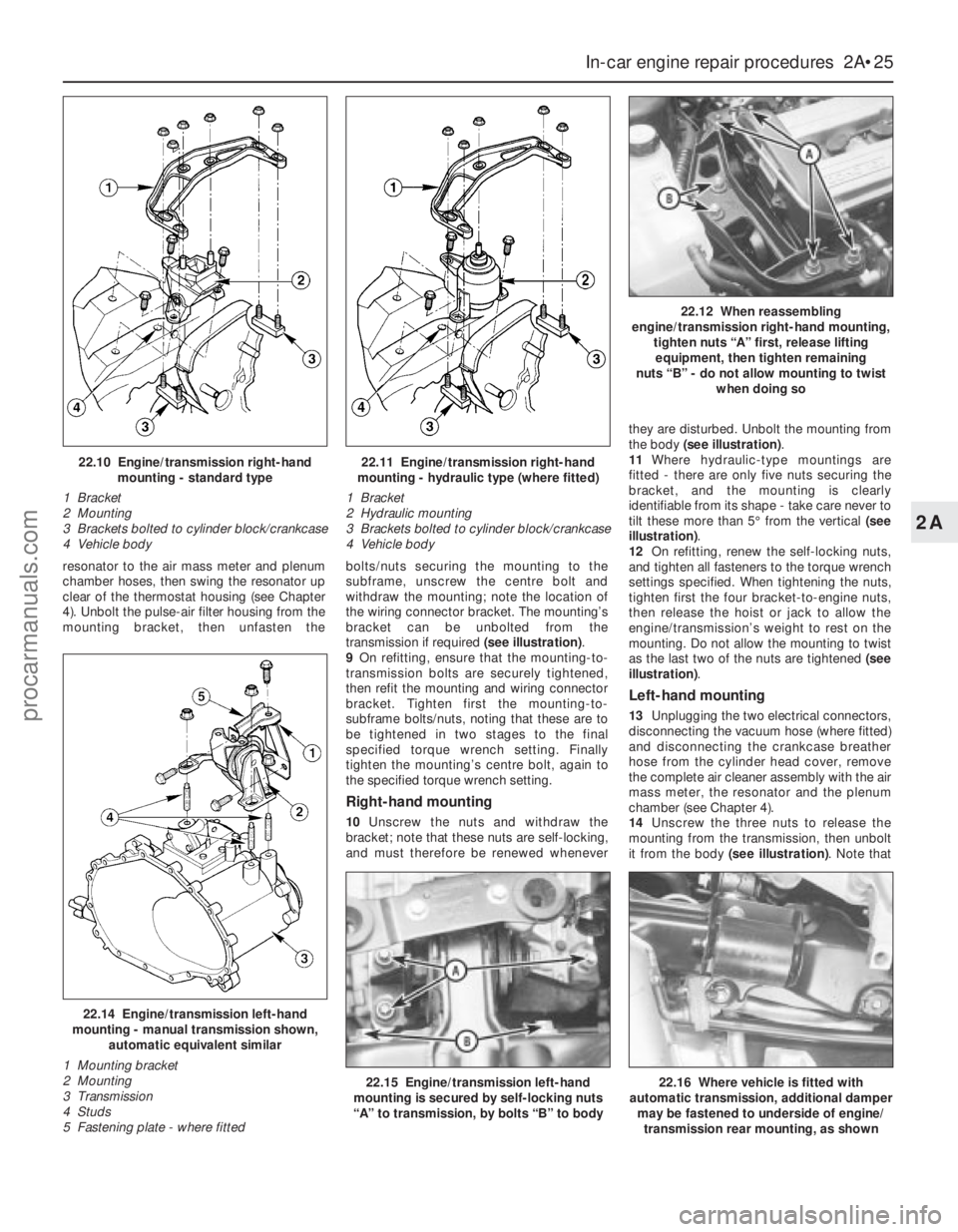 FORD MONDEO 1993 Service Manual PDF resonator to the air mass meter and plenum
chamber hoses, then swing the resonator up
clear of the thermostat housing (see Chapter
4). Unbolt the pulse-air filter housing from the
mounting bracket, th FORD MONDEO 1993 Service Manual PDF resonator to the air mass meter and plenum
chamber hoses, then swing the resonator up
clear of the thermostat housing (see Chapter
4). Unbolt the pulse-air filter housing from the
mounting bracket, th