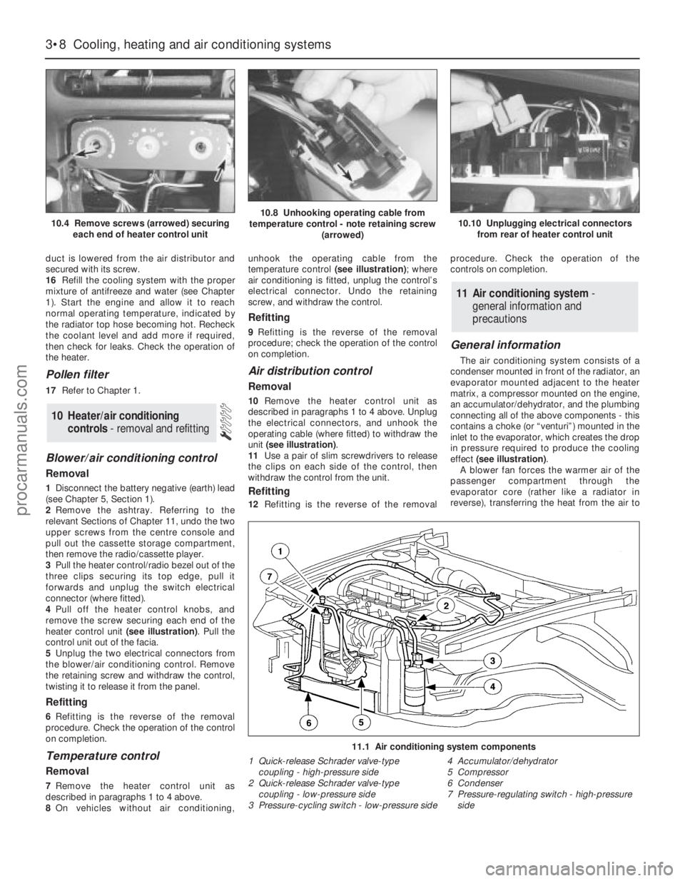 FORD MONDEO 1993 Service Owners Manual duct is lowered from the air distributor and
secured with its screw.
16Refill the cooling system with the proper
mixture of antifreeze and water (see Chapter
1). Start the engine and allow it to reach FORD MONDEO 1993 Service Owners Manual duct is lowered from the air distributor and
secured with its screw.
16Refill the cooling system with the proper
mixture of antifreeze and water (see Chapter
1). Start the engine and allow it to reach