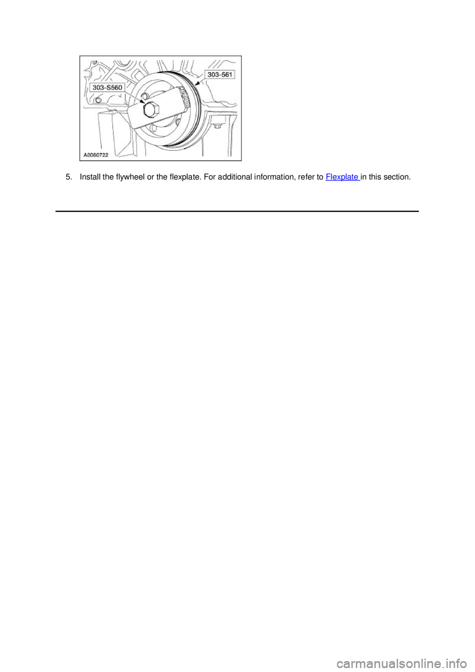 FORD MUSTANG 2003  Workshop Manual 5. Install the flywheel or the flexplate. For additional information, refer to 
Flexplate  in this section.  Klj .  3 ba
  32003 Mustang Workshop Manual
17. 11. 2011file:///C:/Ford/2000 - 2004/ts