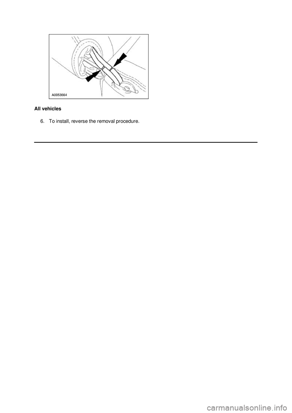 FORD MUSTANG 2003  Workshop Manual All vehicles 
6. To install, reverse the removal procedure.  Klj .  2 ba
  22003 Mustang Workshop Manual
18. 11. 2011file:///C:/Ford/2000 - 2004/tsocache/SHEF_5108/S3B~us~en~ ... 
