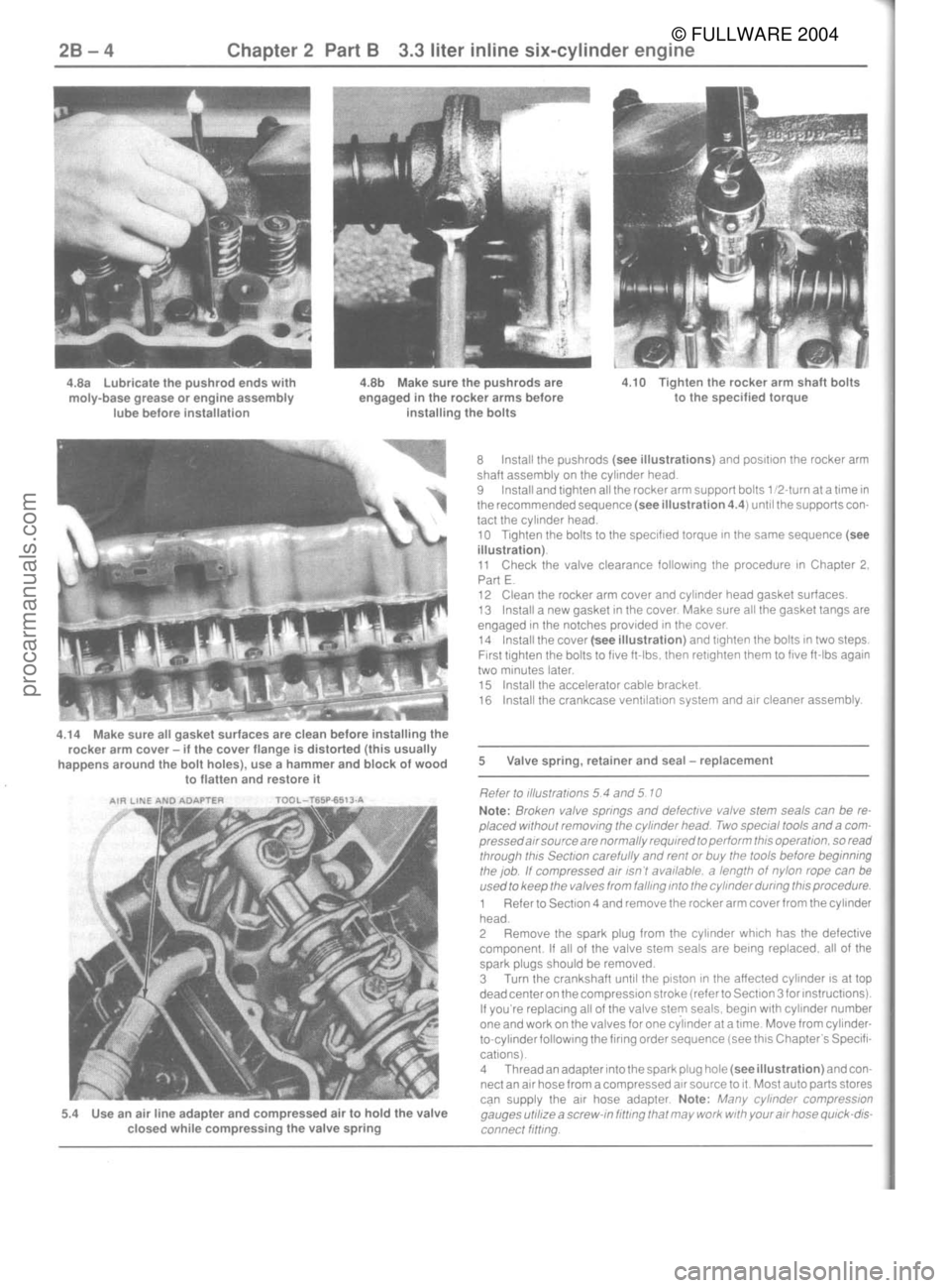 FORD MUSTANG 1979  Service Repair Manual © FULLWARE 2004procarmanuals.com 