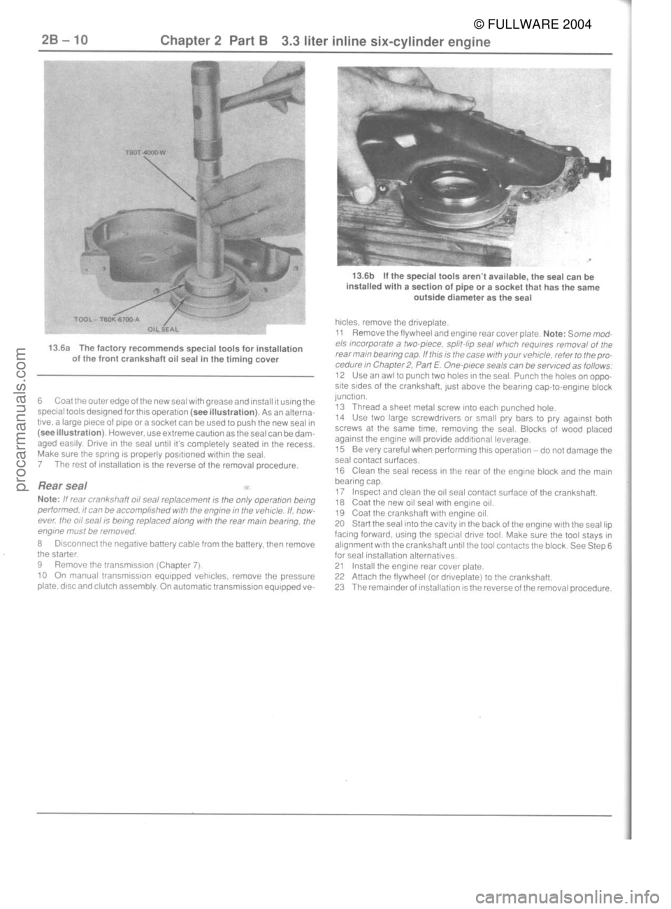FORD MUSTANG 1979  Service Repair Manual © FULLWARE 2004procarmanuals.com 