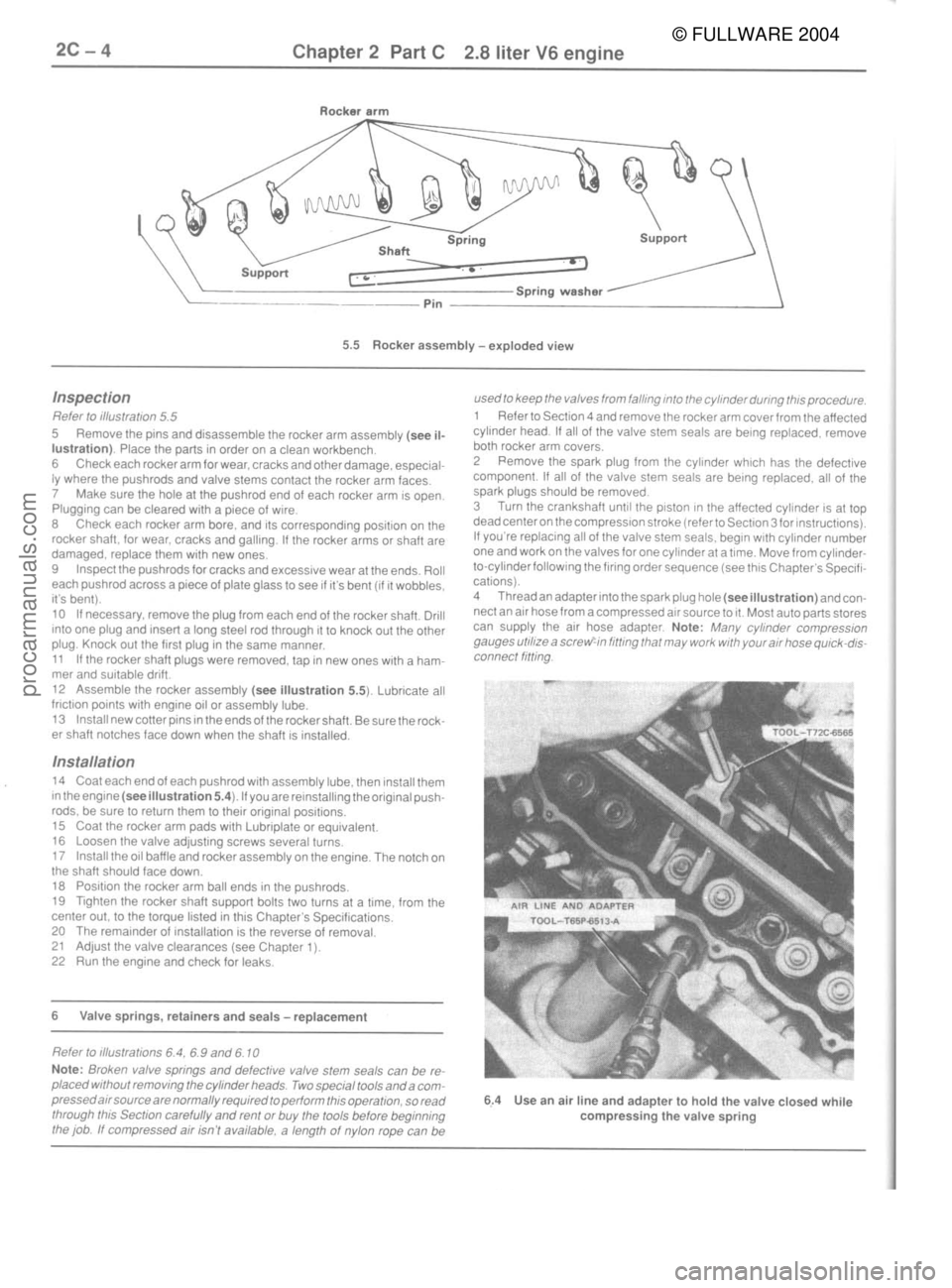 FORD MUSTANG 1979  Service Repair Manual © FULLWARE 2004procarmanuals.com 