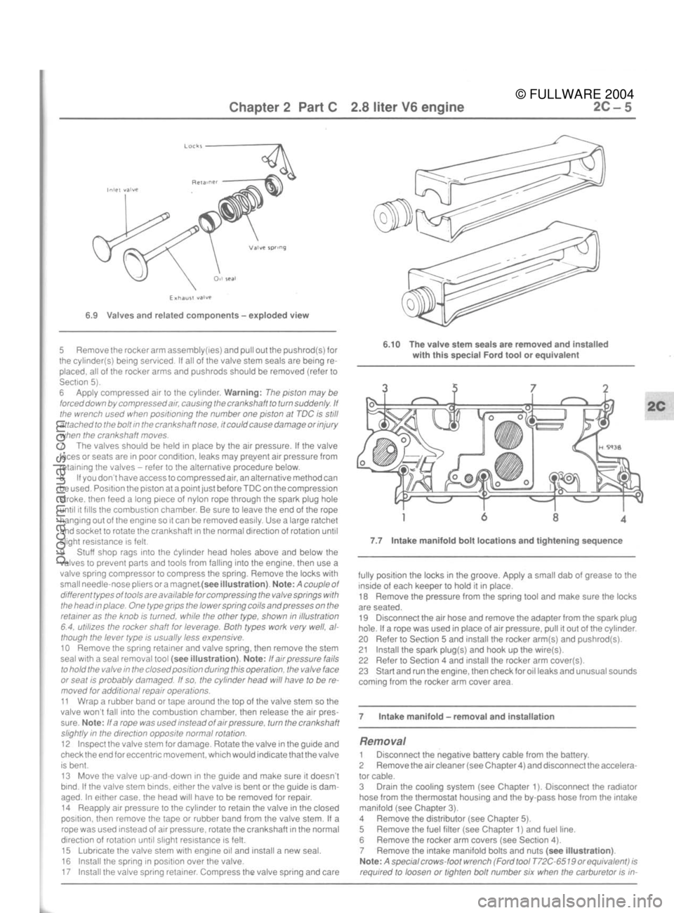 FORD MUSTANG 1979  Service Repair Manual 
© FULLWARE 2004procarmanuals.com 
