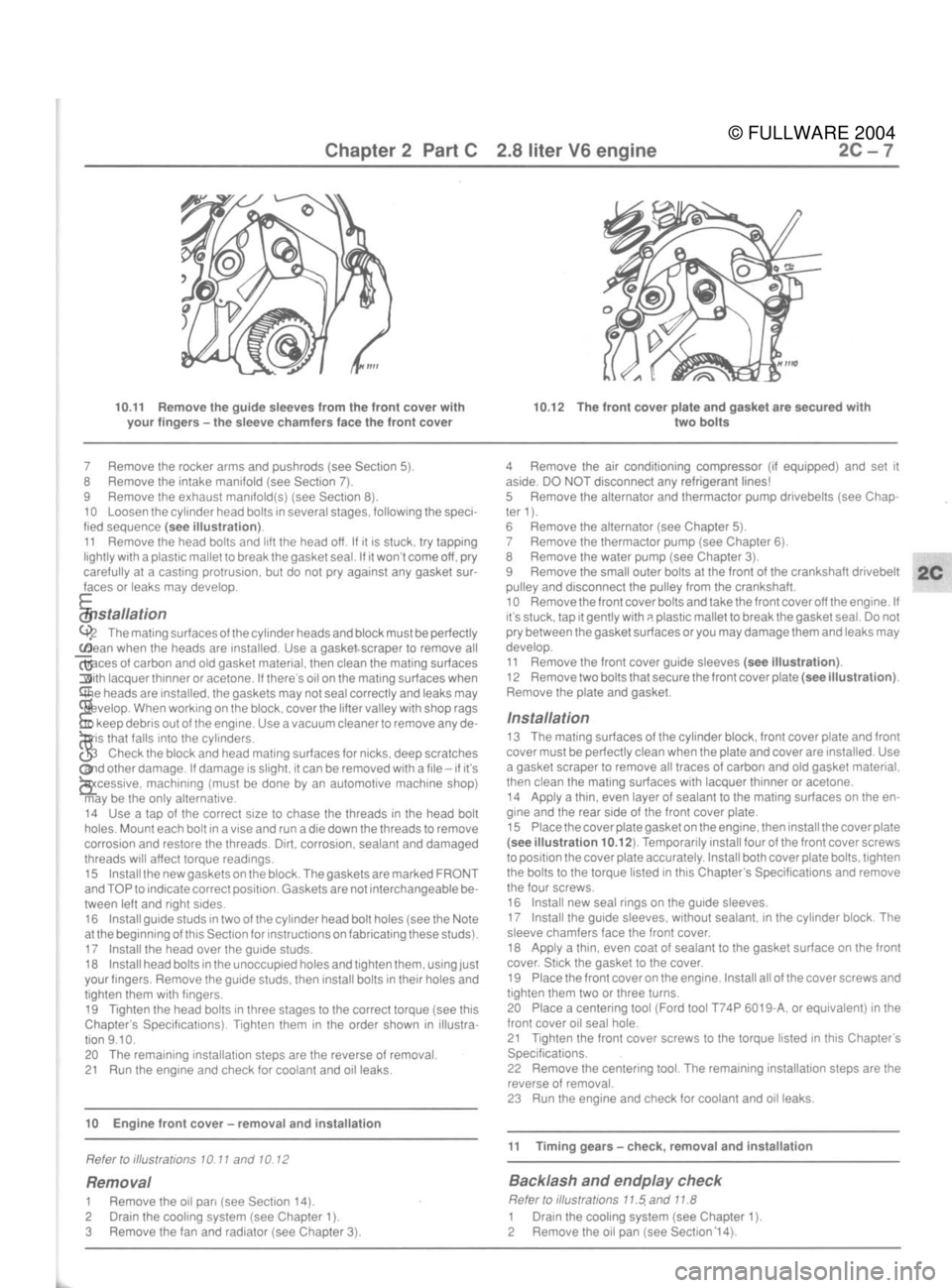 FORD MUSTANG 1979  Service Repair Manual 
© FULLWARE 2004procarmanuals.com 