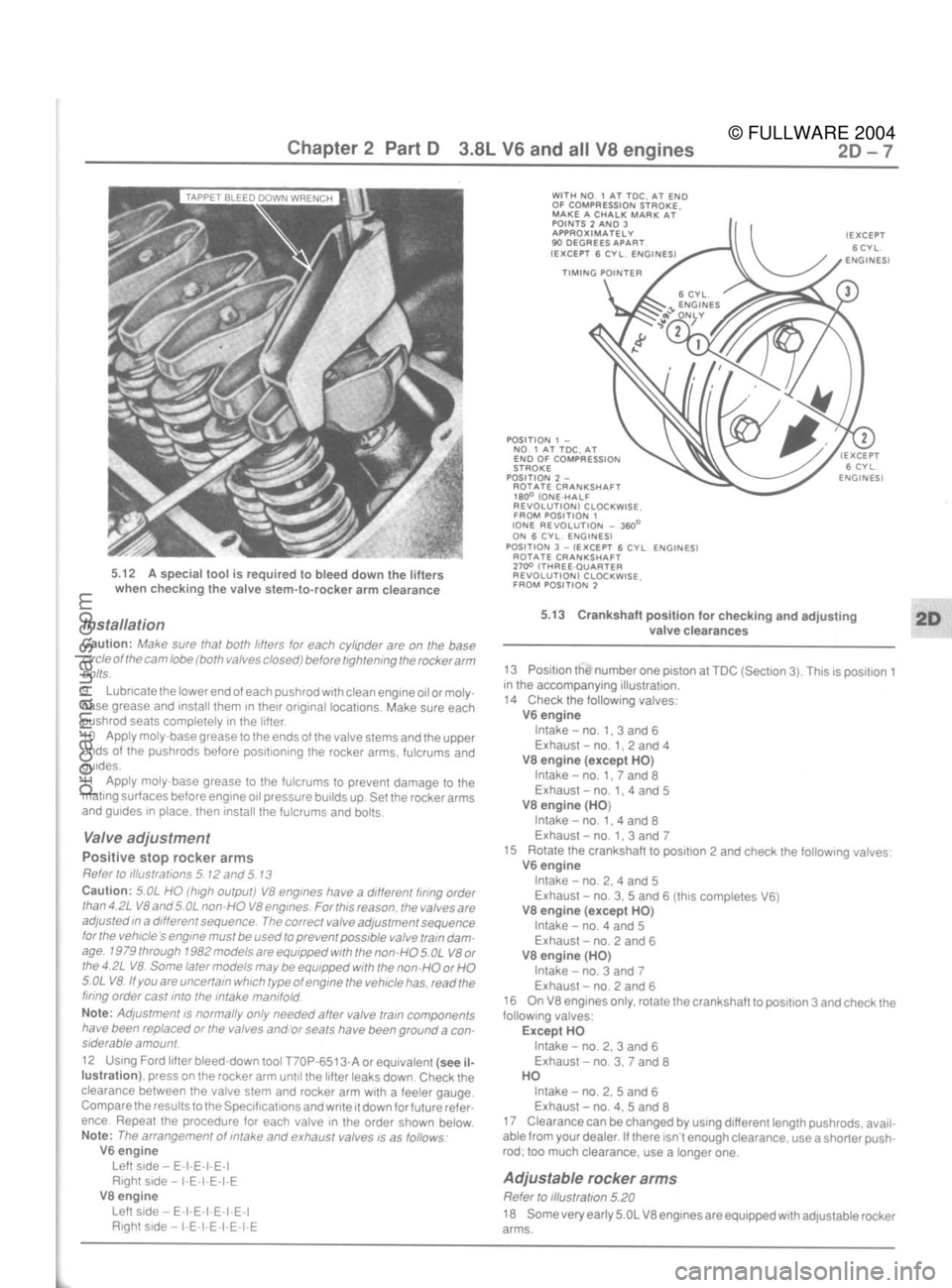 FORD MUSTANG 1979  Service Repair Manual 
© FULLWARE 2004procarmanuals.com 
