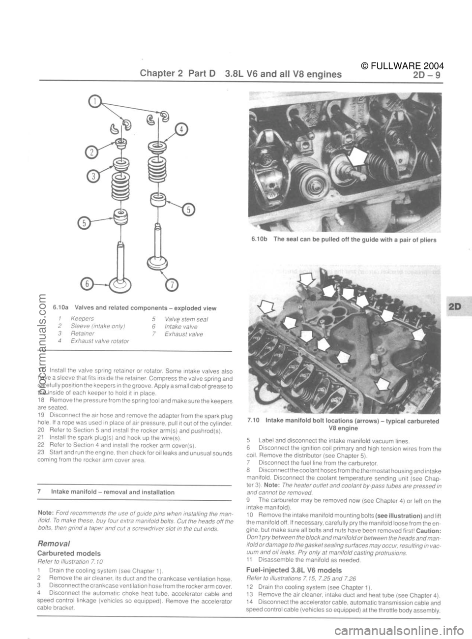 FORD MUSTANG 1979  Service Repair Manual 
© FULLWARE 2004procarmanuals.com 