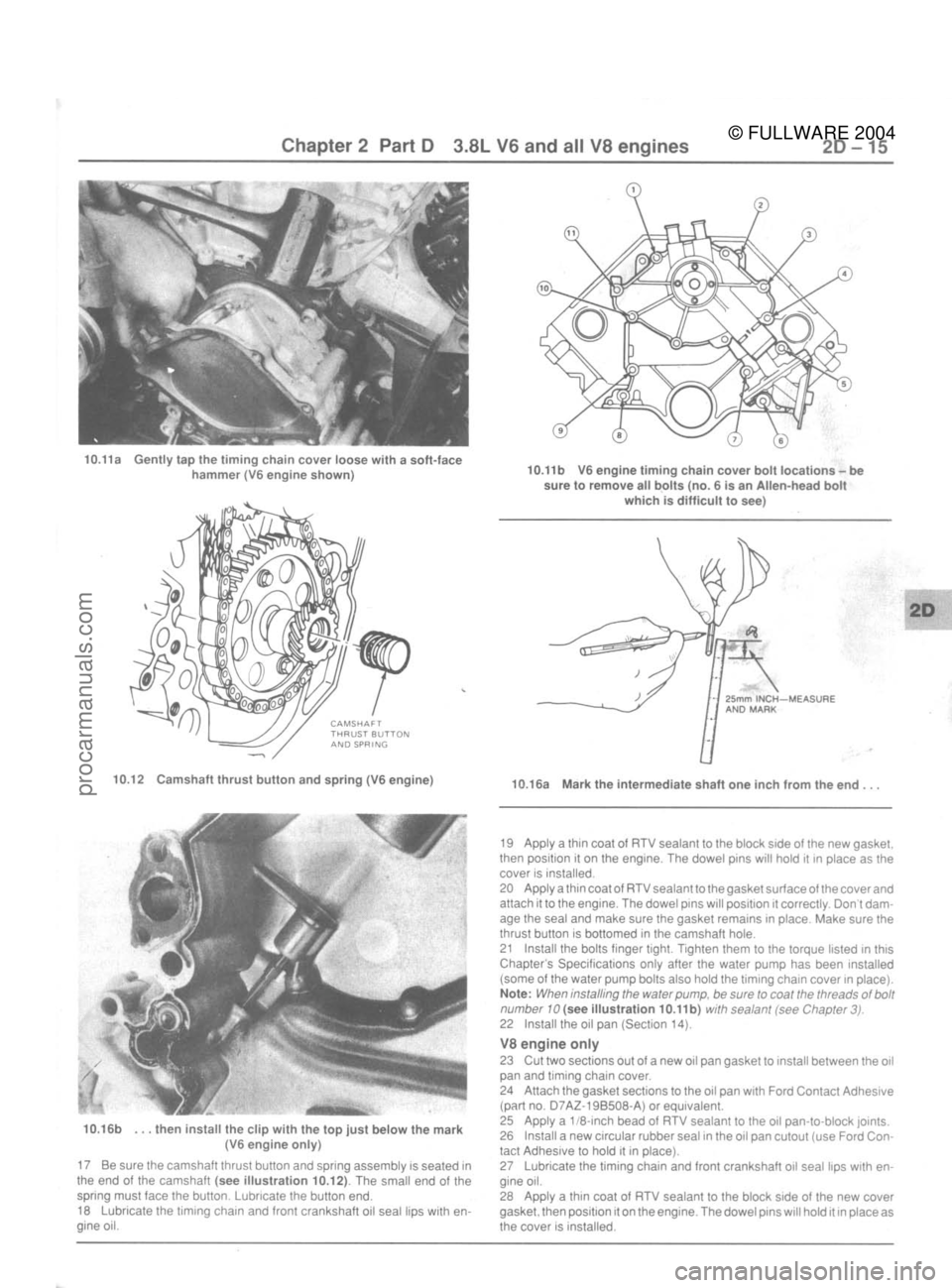 FORD MUSTANG 1979  Service Repair Manual 
© FULLWARE 2004procarmanuals.com 