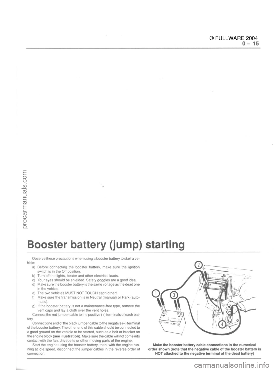 FORD MUSTANG 1979  Service User Guide 
© FULLWARE 2004procarmanuals.com 