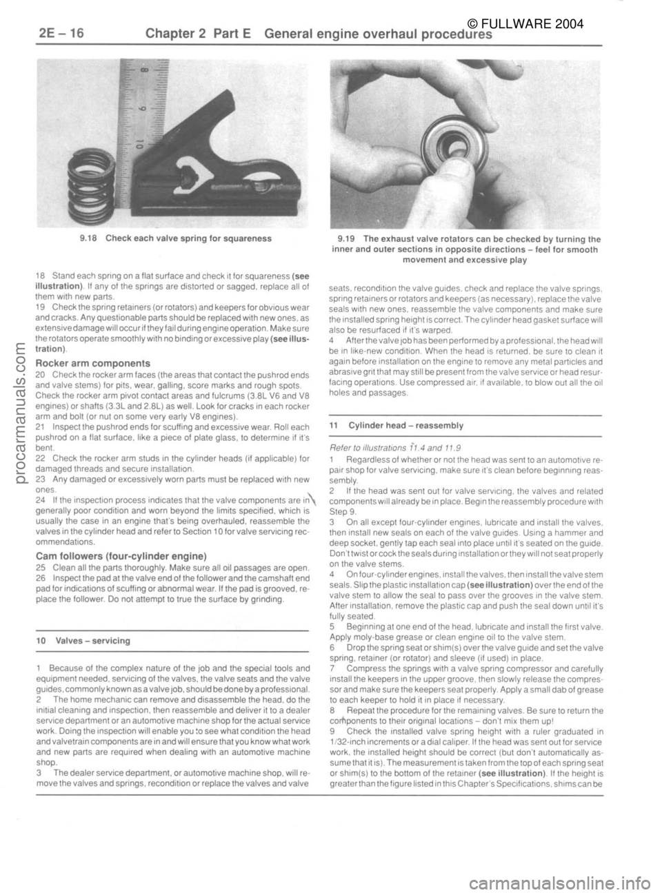 FORD MUSTANG 1979  Service Repair Manual © FULLWARE 2004procarmanuals.com 