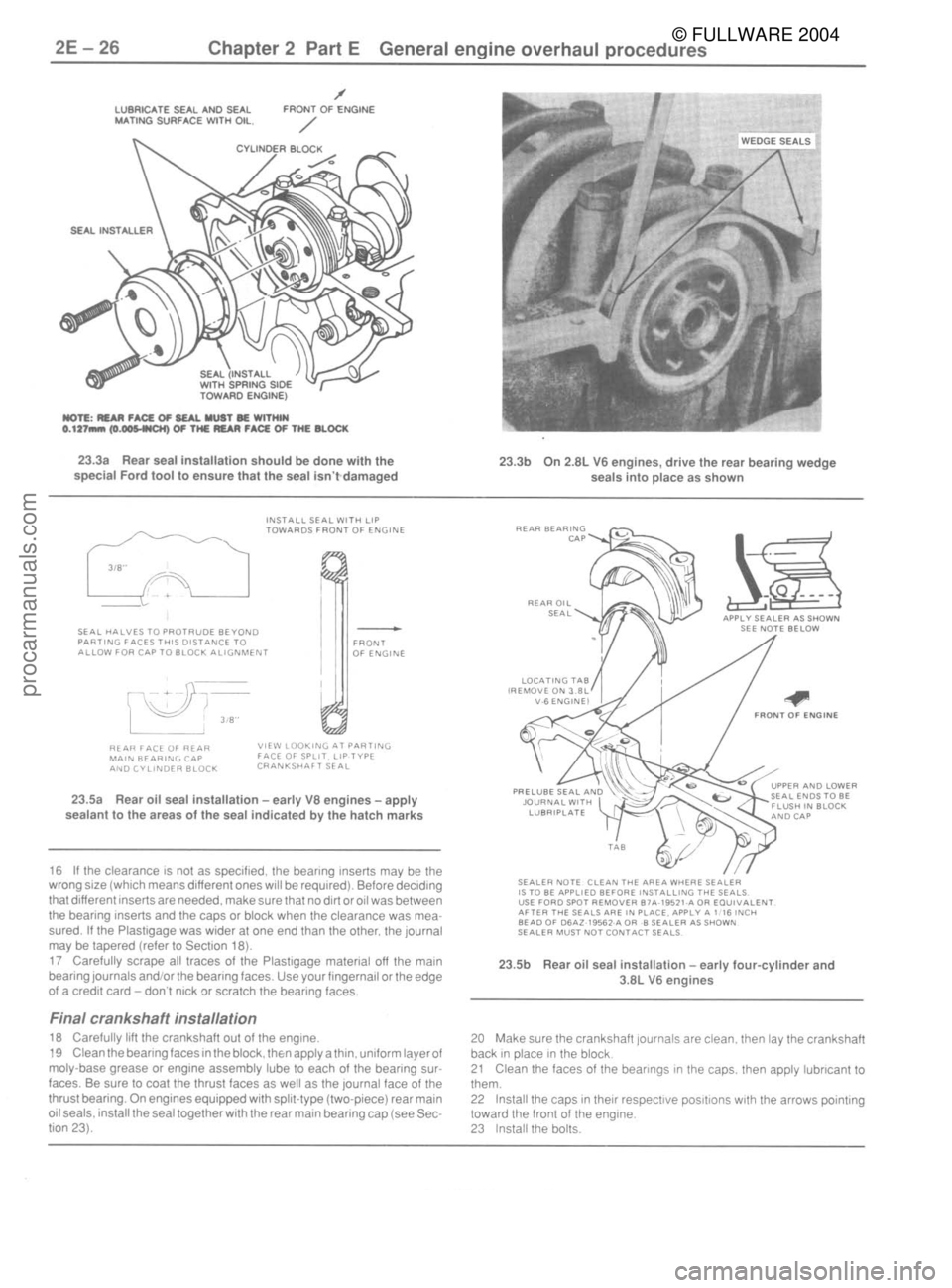 FORD MUSTANG 1979 Service Repair Manual © FULLWARE 2004procarmanuals.com FORD MUSTANG 1979 Service Repair Manual © FULLWARE 2004procarmanuals.com