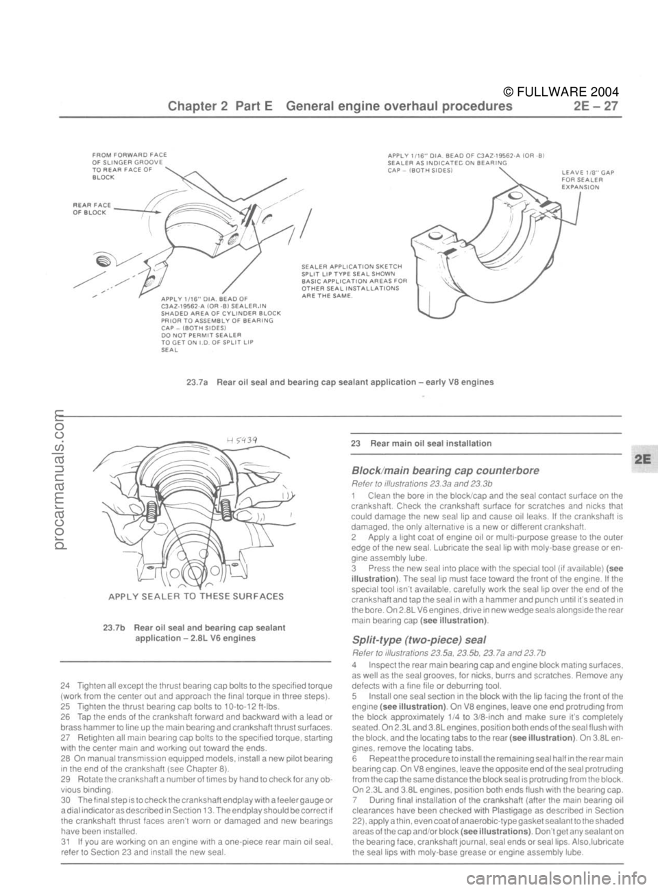 FORD MUSTANG 1979 Service Repair Manual
© FULLWARE 2004procarmanuals.com FORD MUSTANG 1979 Service Repair Manual
© FULLWARE 2004procarmanuals.com