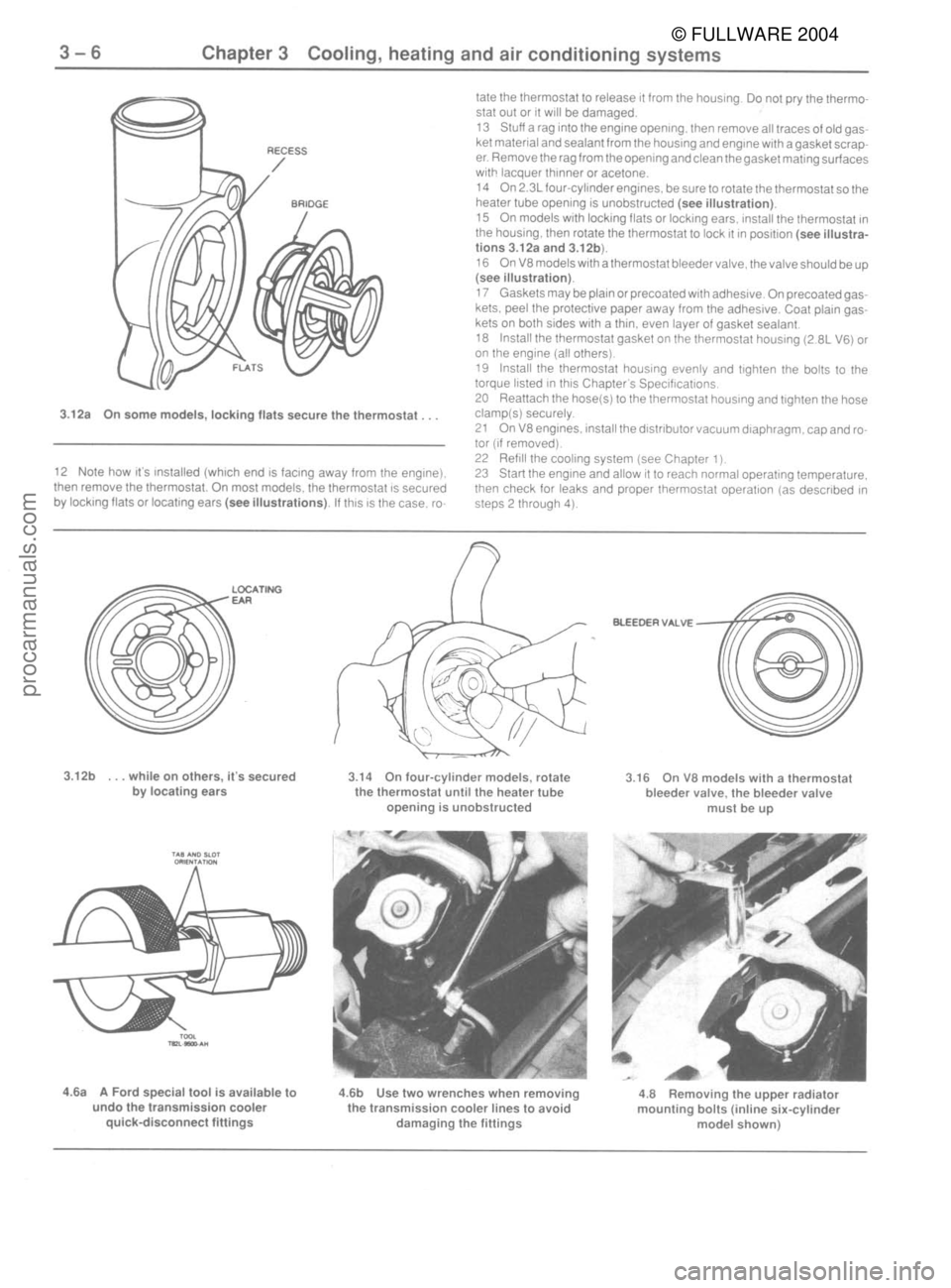 FORD MUSTANG 1979  Service Repair Manual © FULLWARE 2004procarmanuals.com 