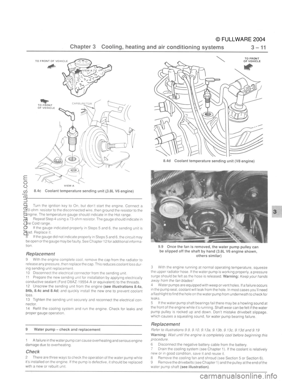 FORD MUSTANG 1979  Service Repair Manual 
© FULLWARE 2004procarmanuals.com 